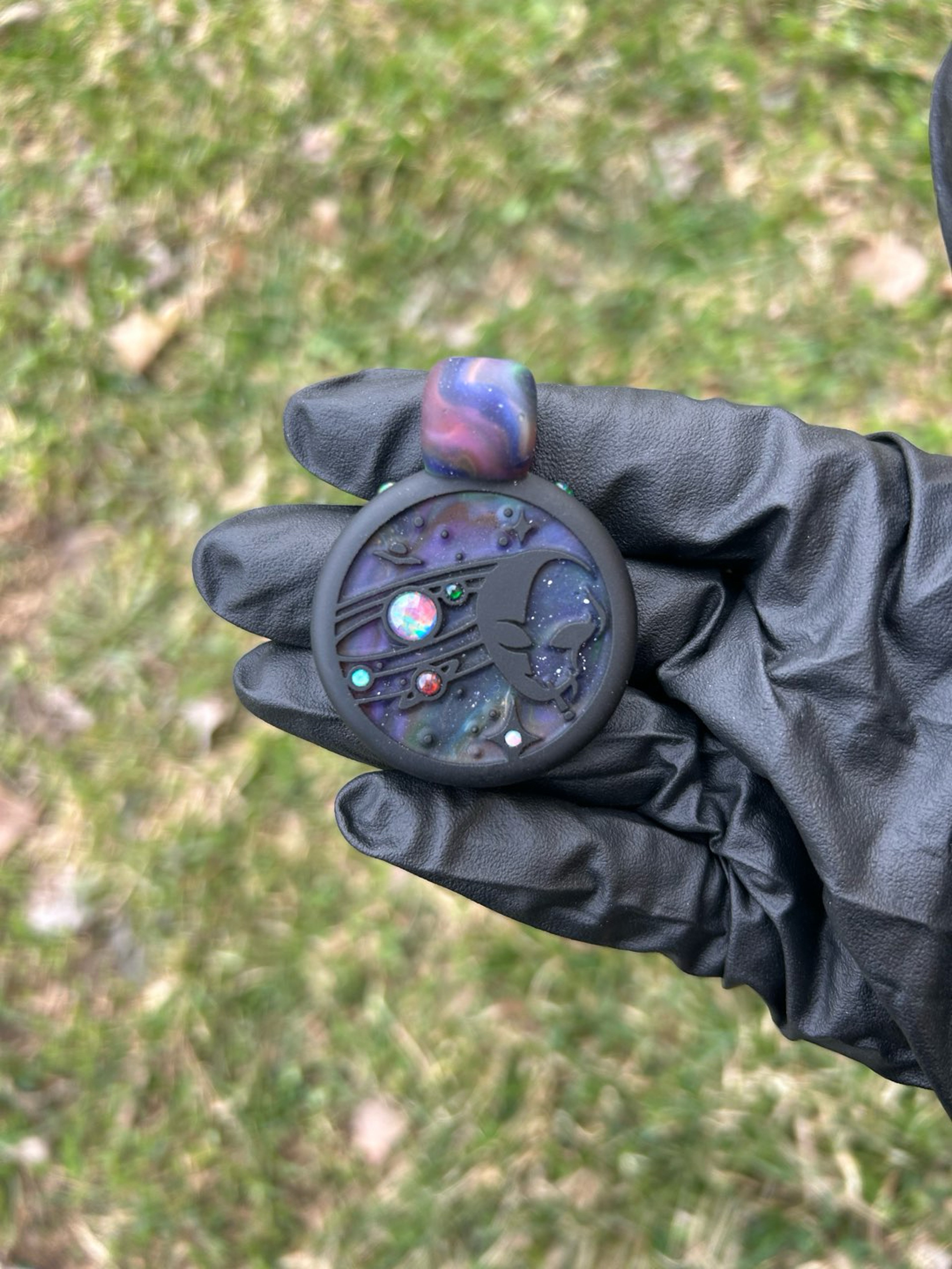 Preview pic of GlassMaze Pendant #6