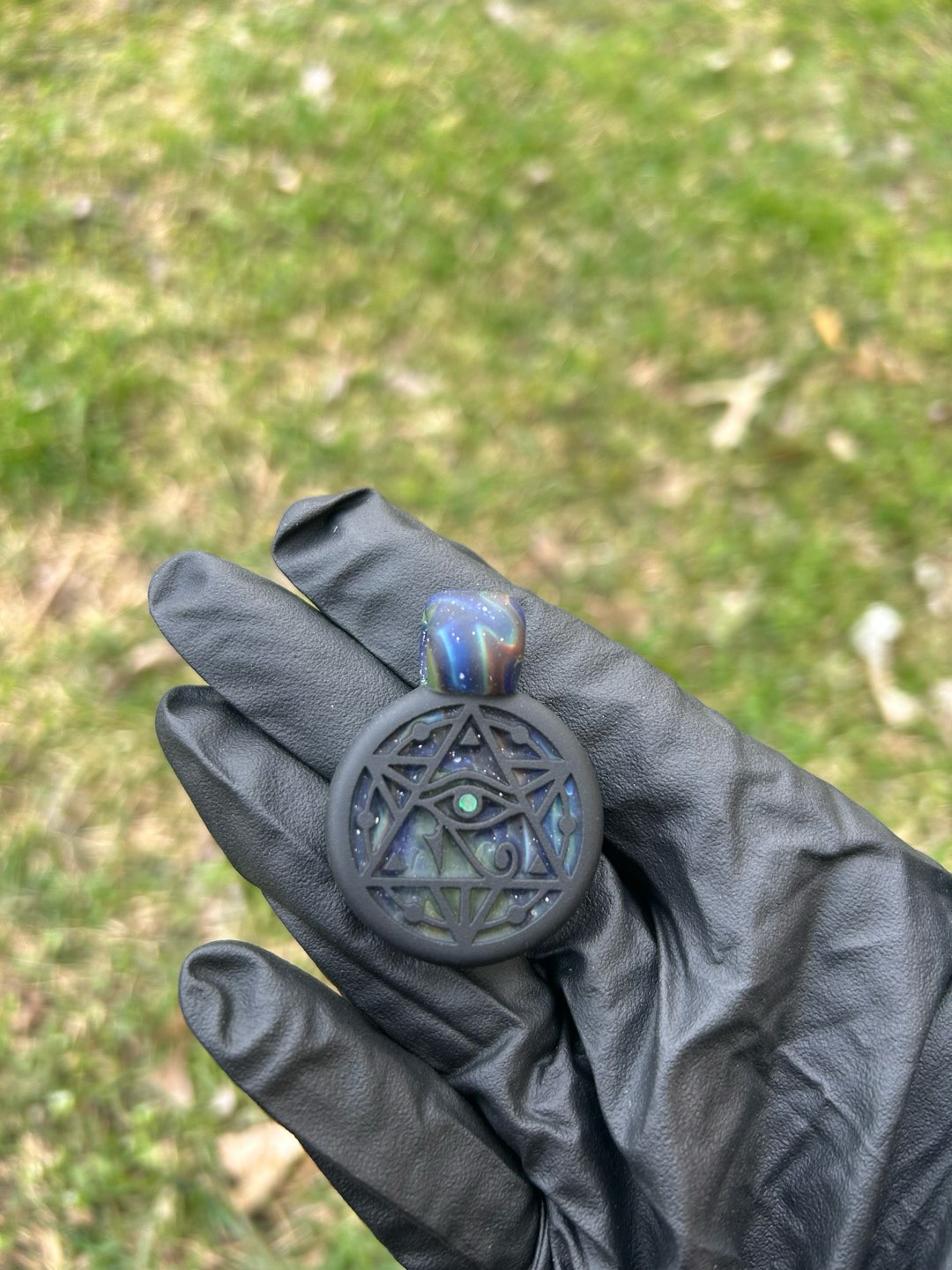 Preview pic of GlassMaze Pendant #11