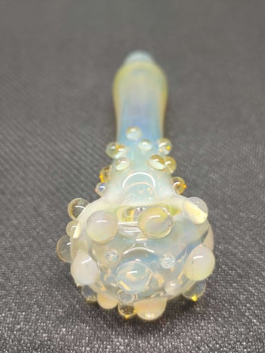 Preview pic of Fumed glass pipe! Hand Blown in Oregon!
