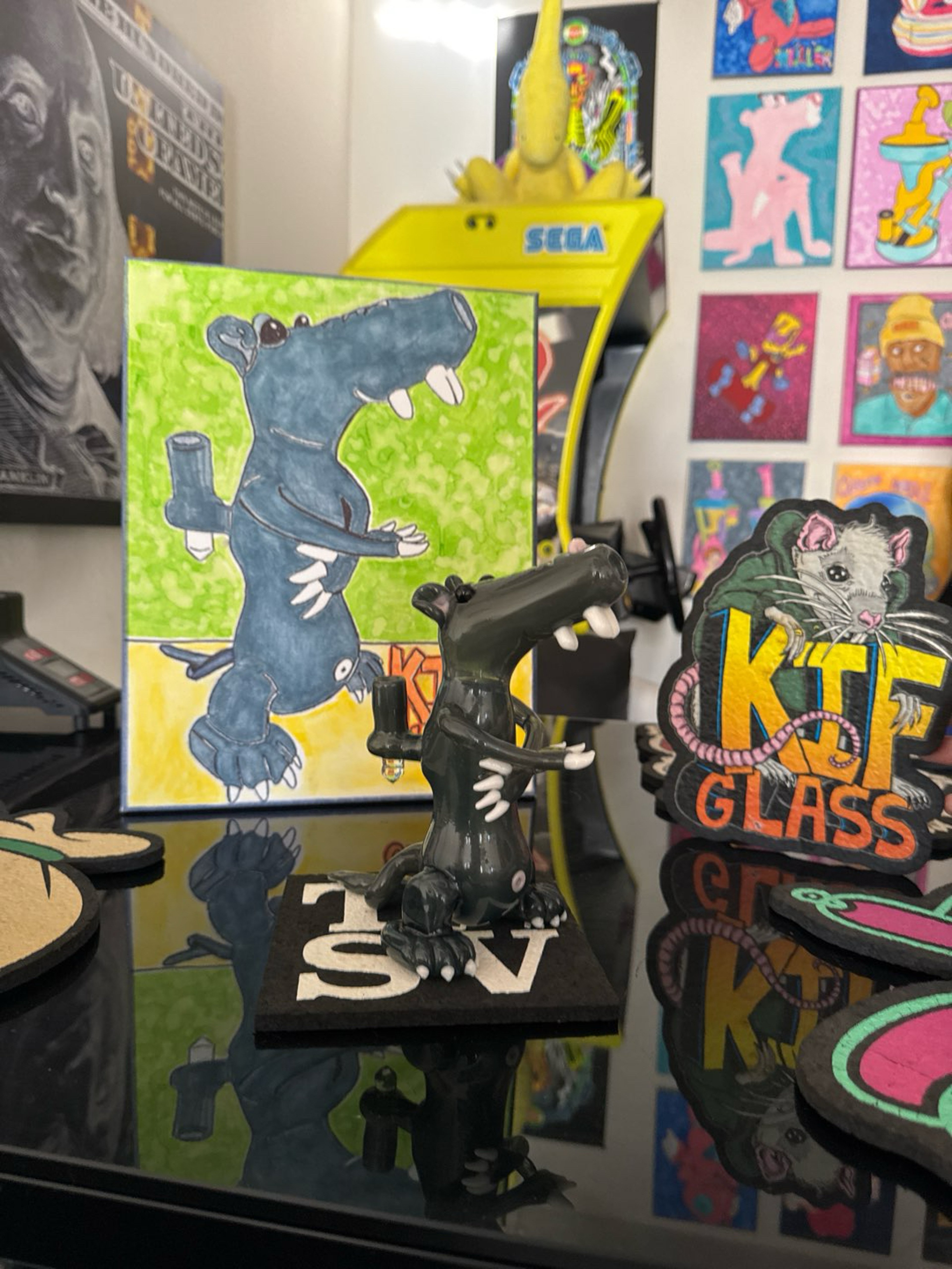 Preview pic of Kif glass rat rig
