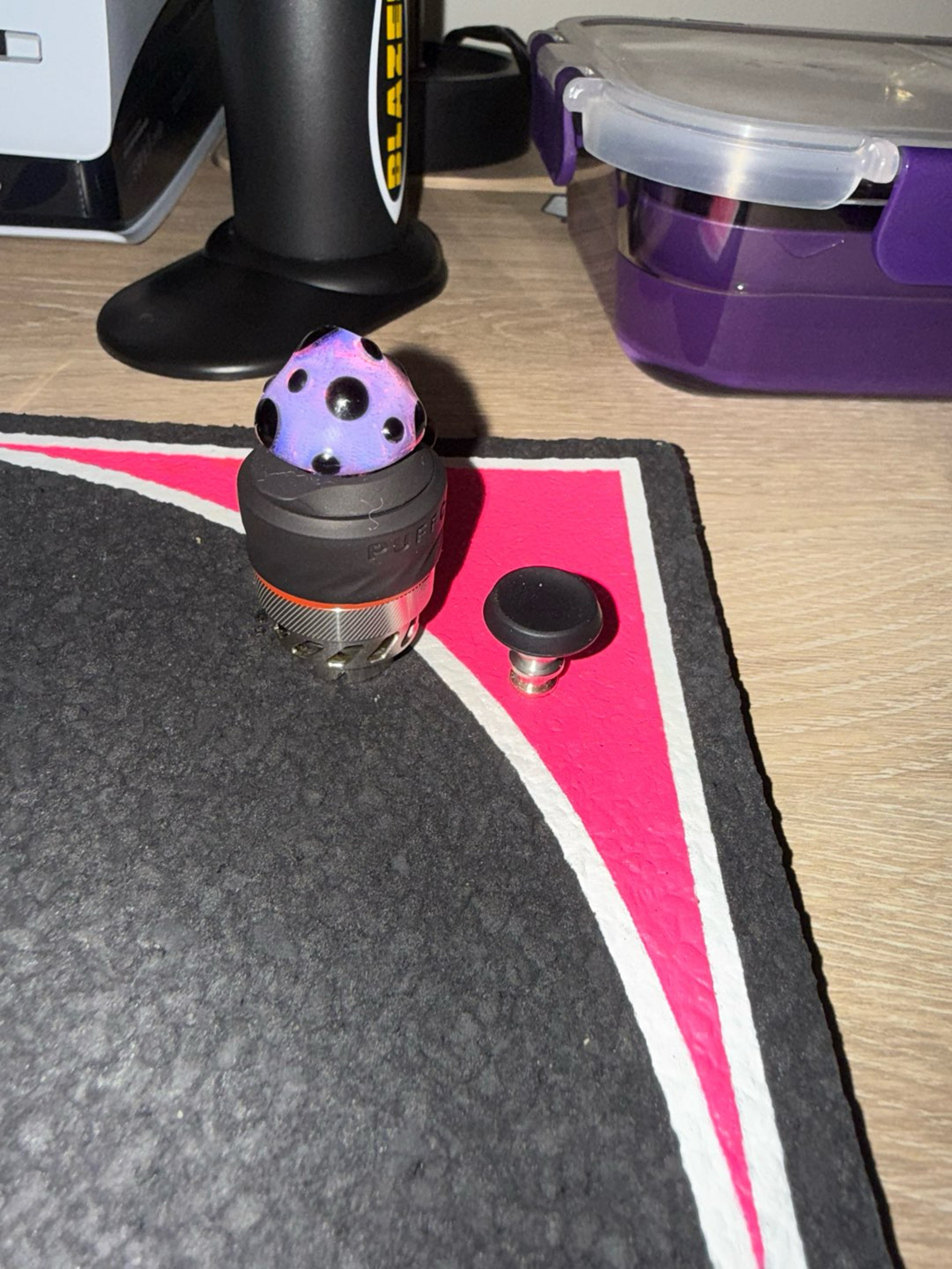 Preview pic of Puffco 3d chamber with custom joystick !