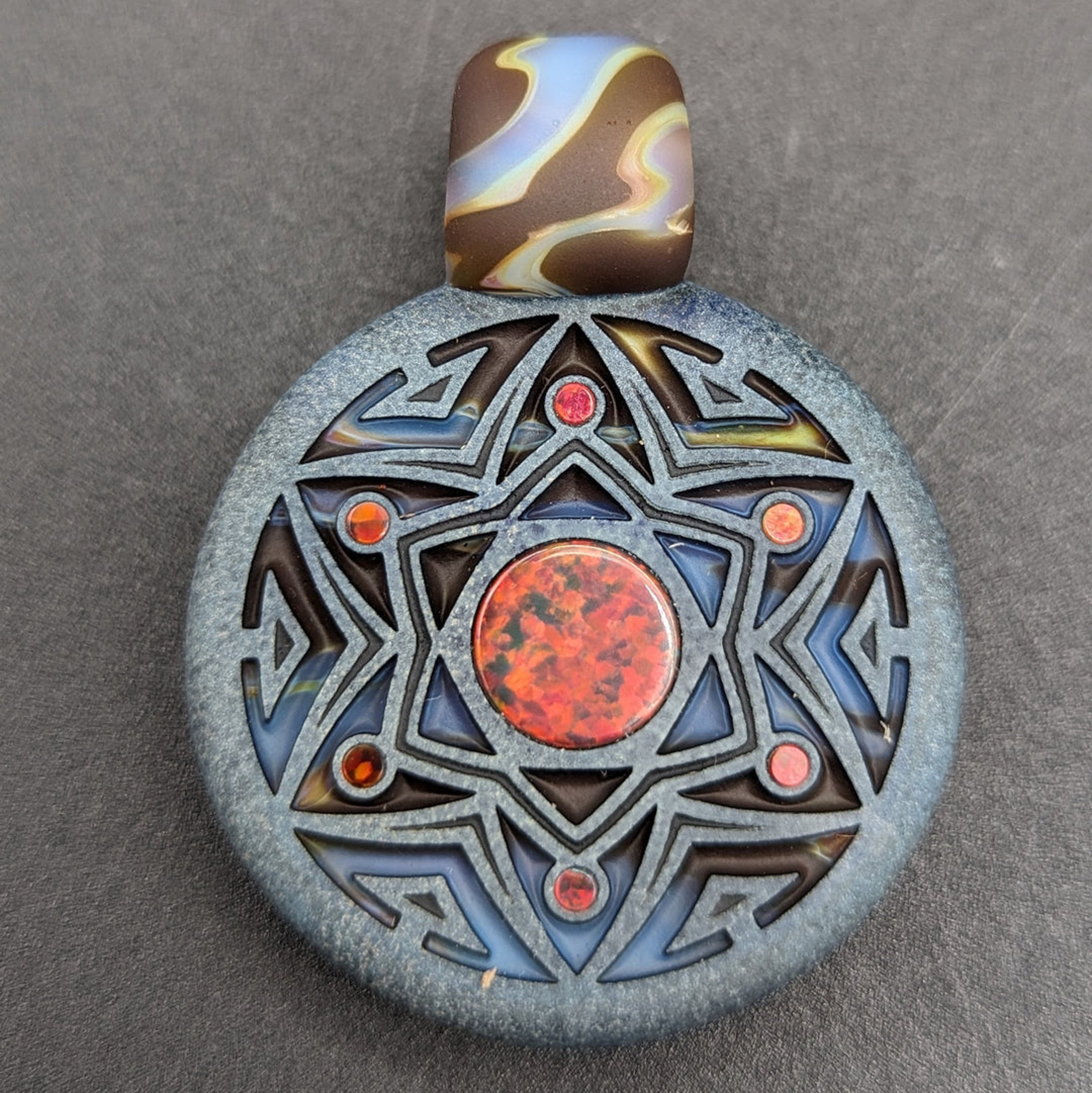 GLASSMAZE PENDANT #3 image 0