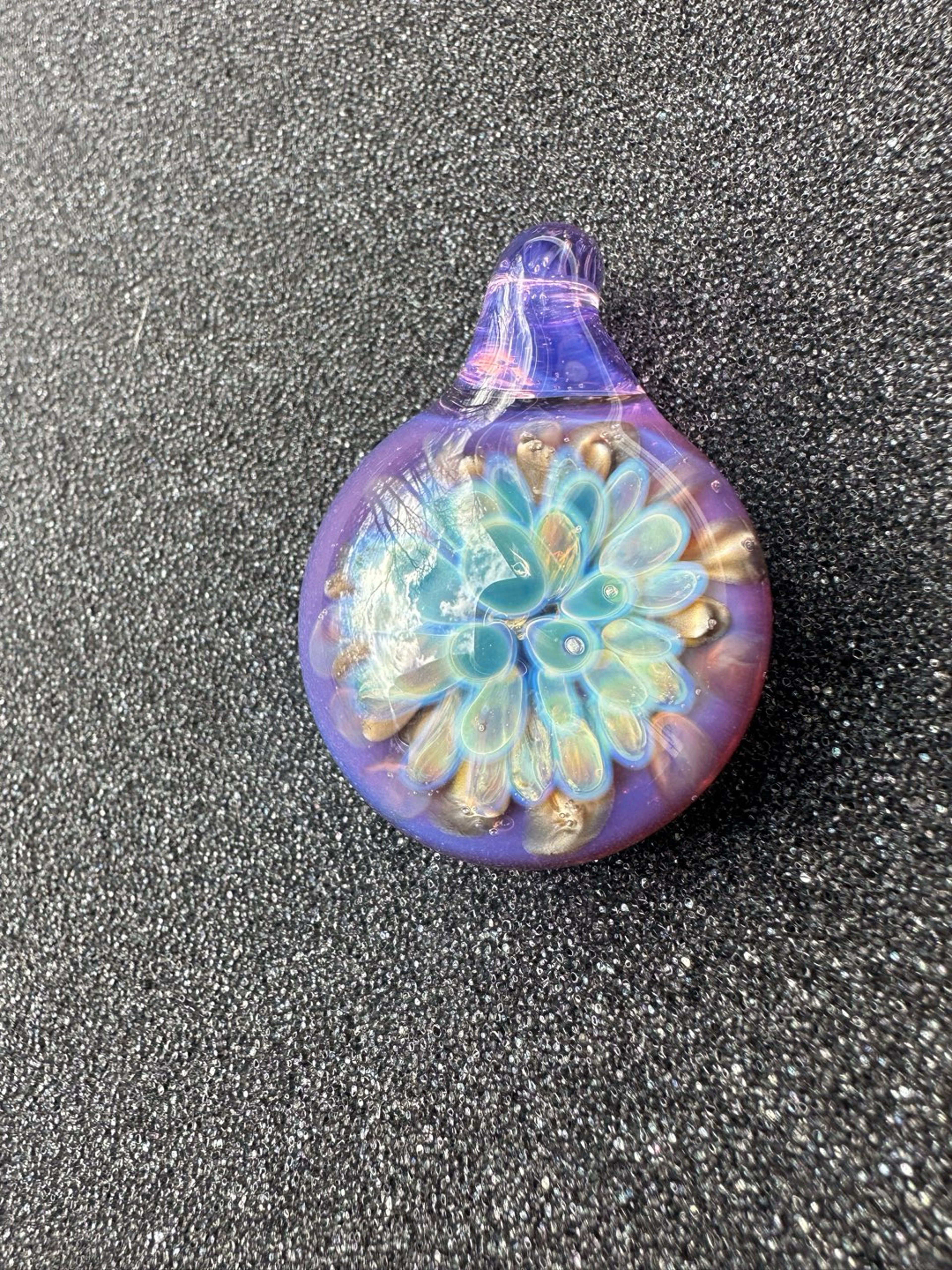 Preview pic of Royal Jelly & Electrum Implosion Pendant