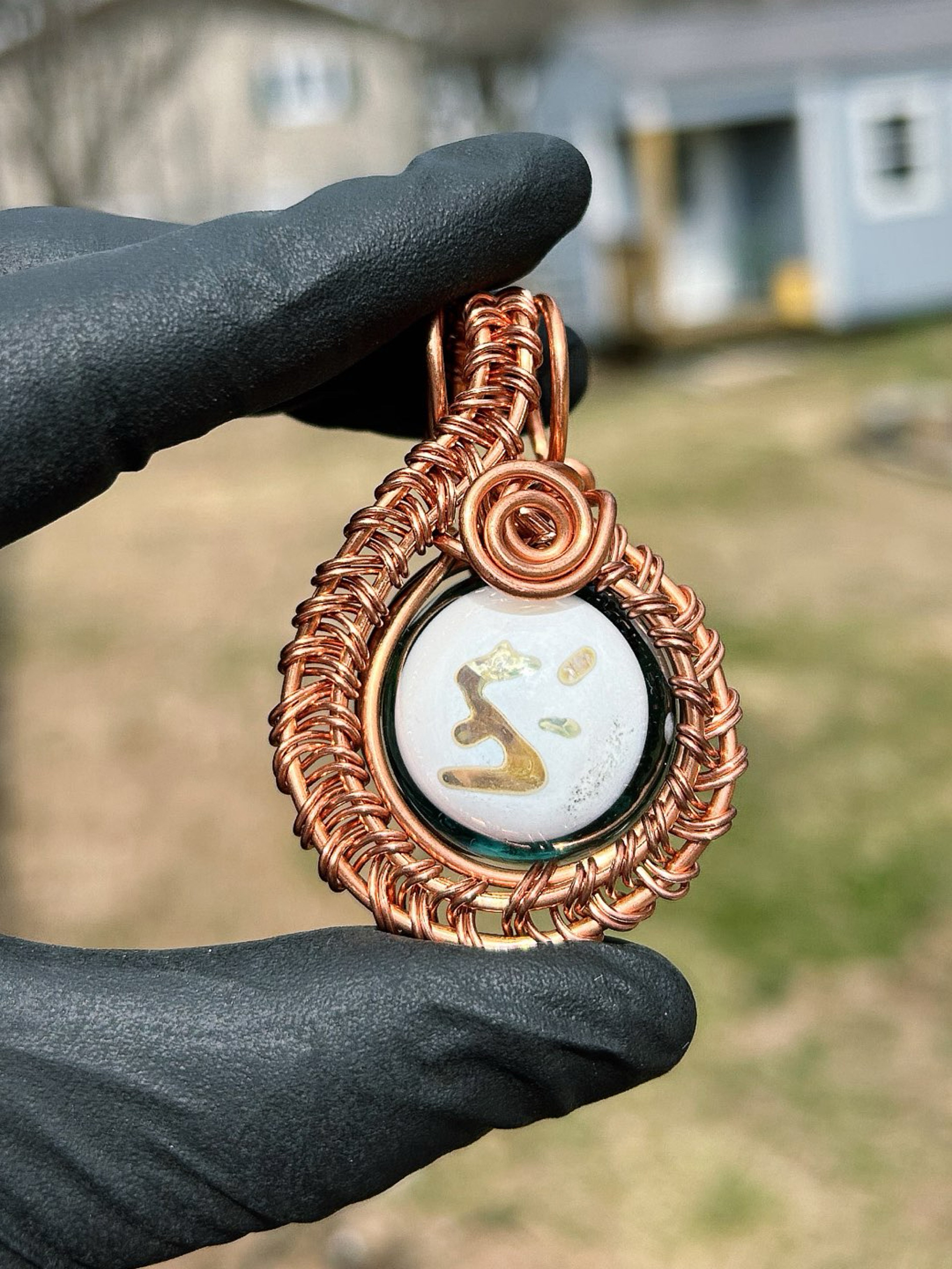 Preview pic of MarvinsGlass X CopperVibrations Pendant 💎