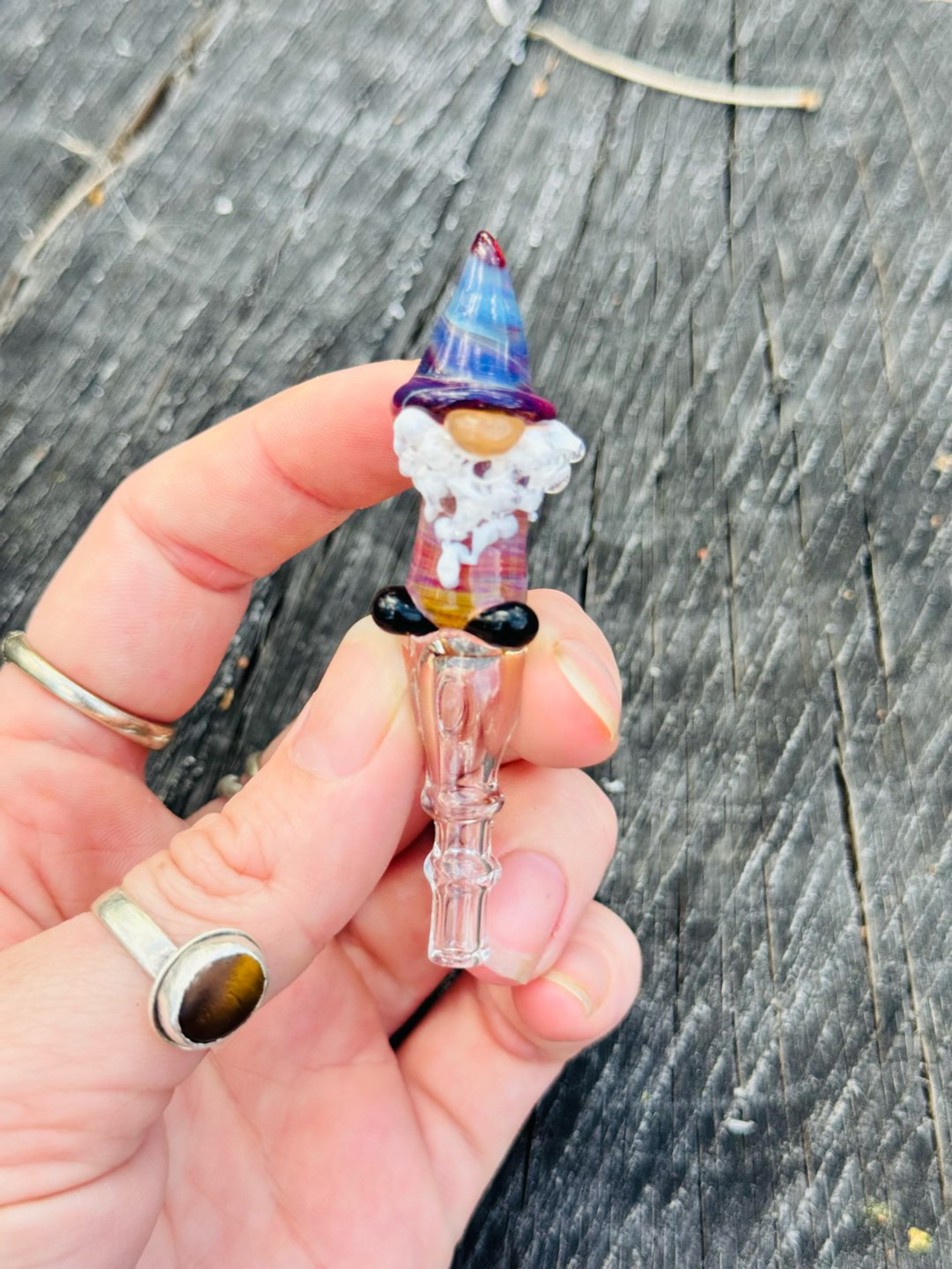 Preview pic of Gnome amber purple 3DXL joystick fits peak pro made to order