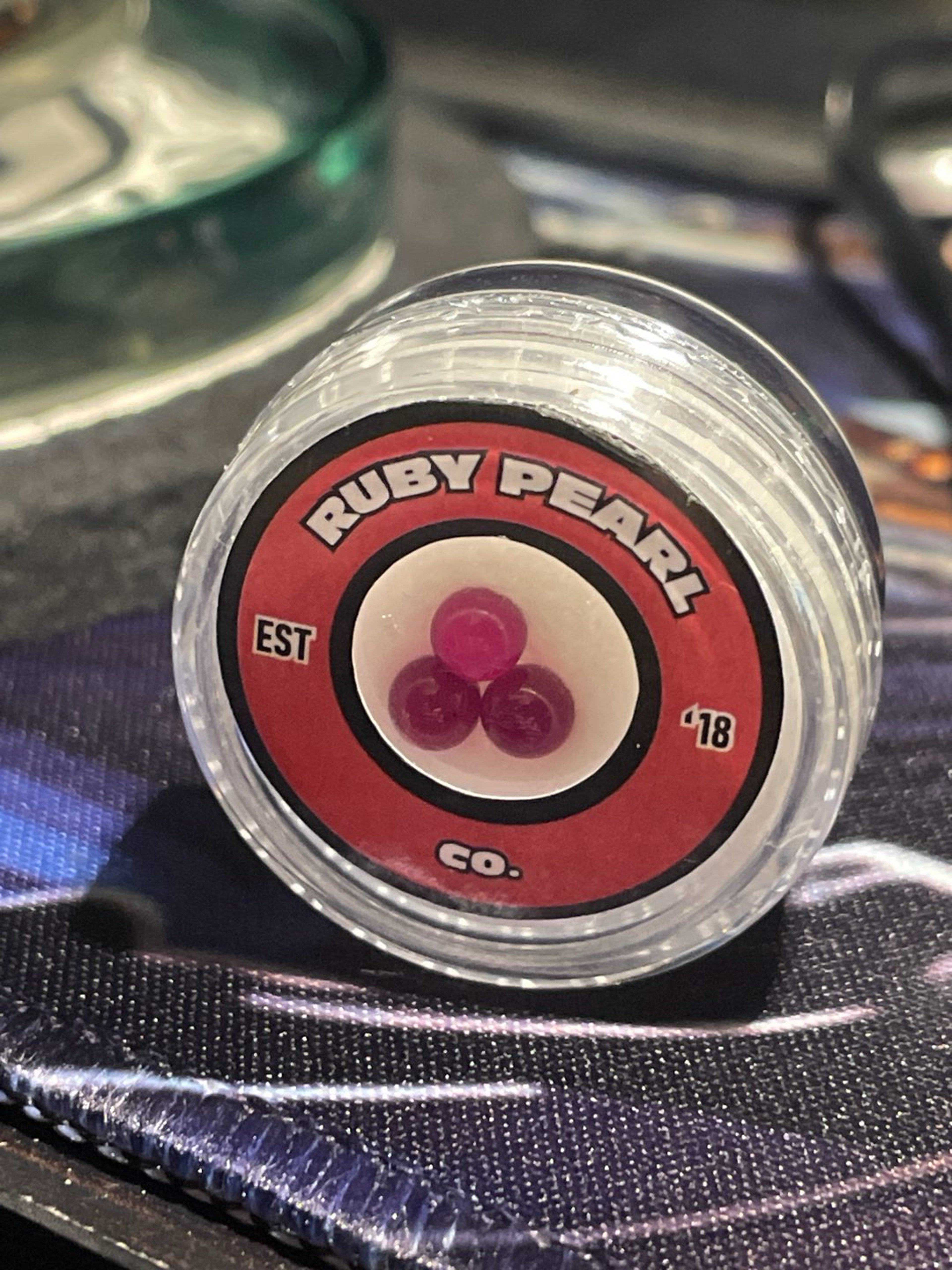 Preview pic of 4mm Ruby Pearl 3 pack