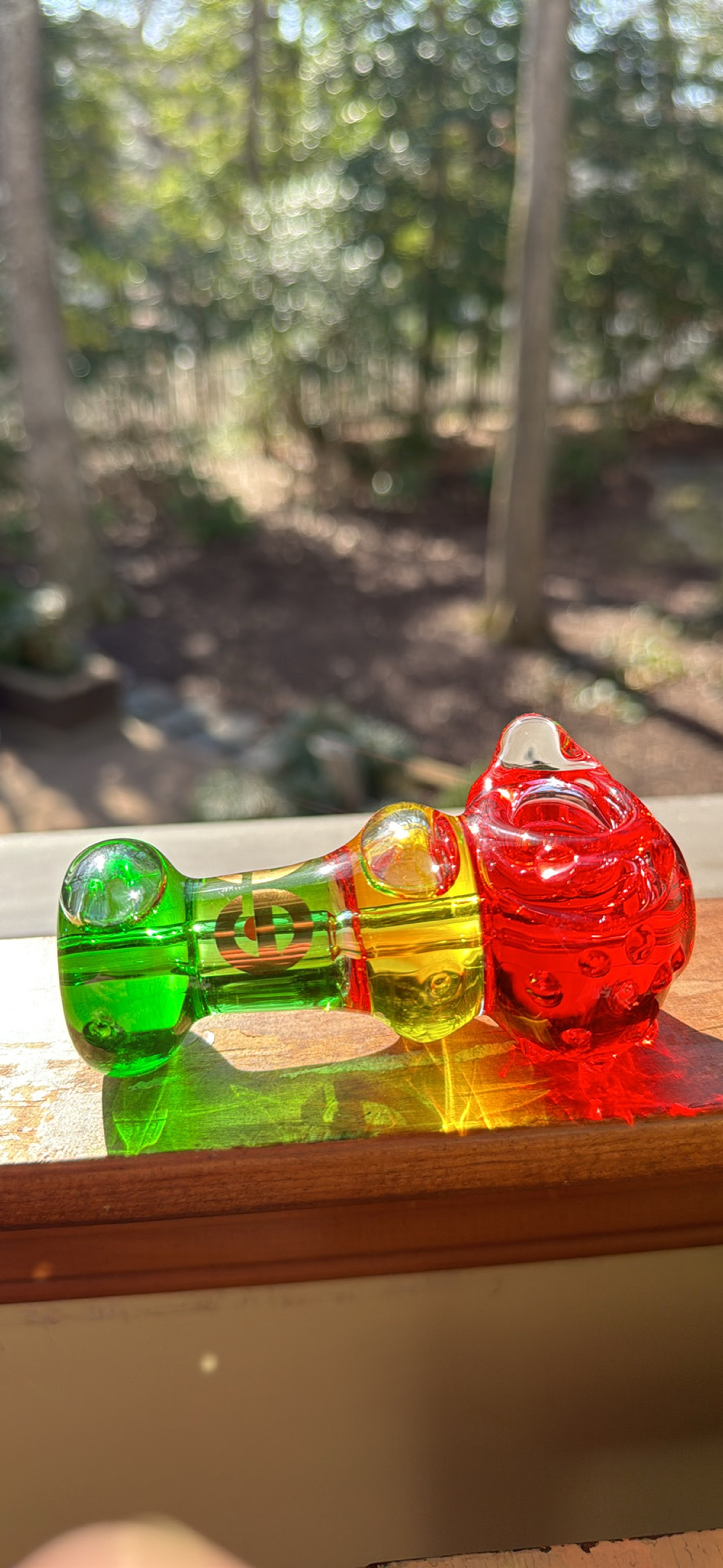 Preview pic of Cheech Rasta Glycerin Pipe