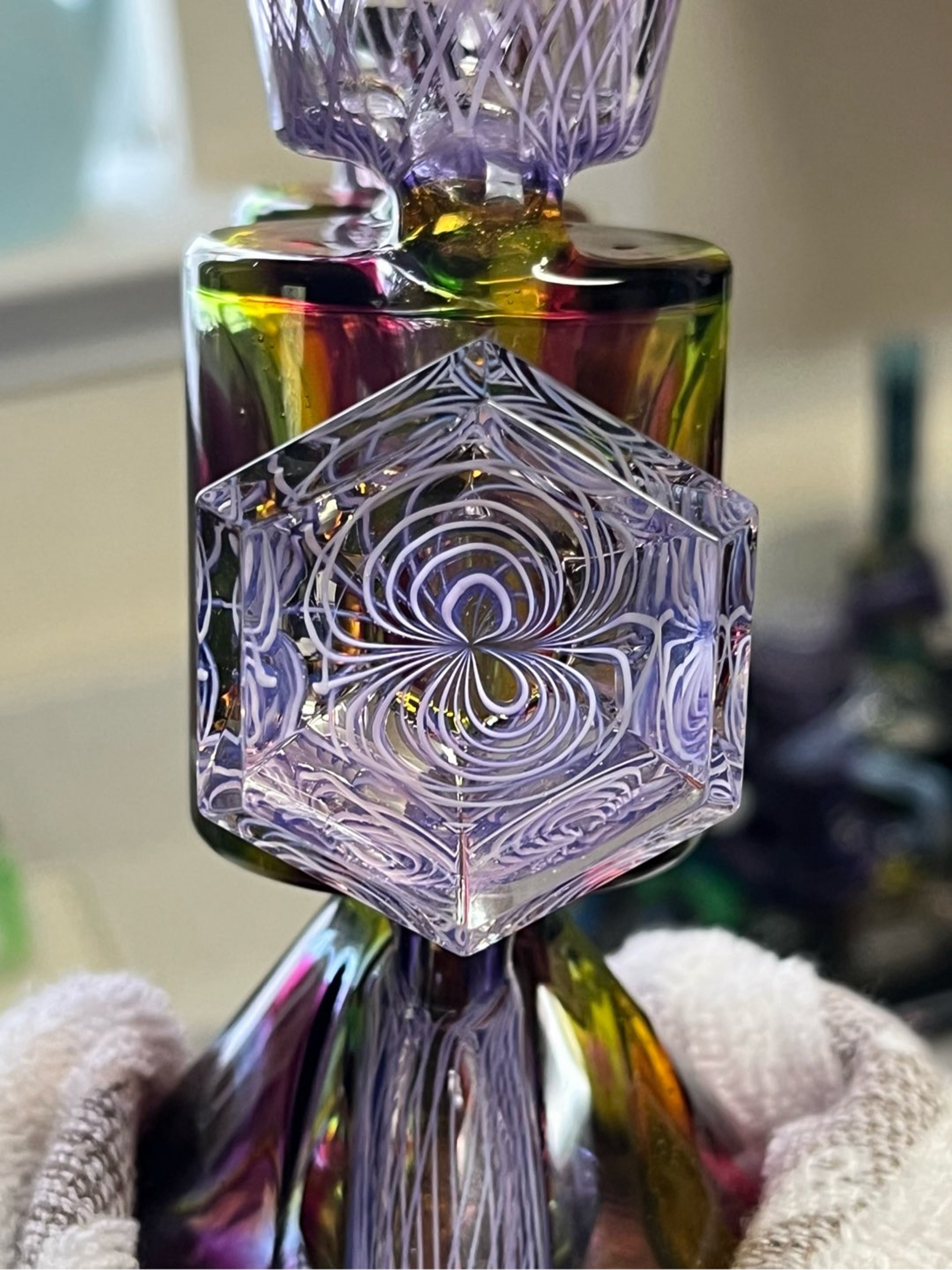 Preview pic of 10mm Facted Retti SuroT Collab by Joe Copeland x Ion Glass