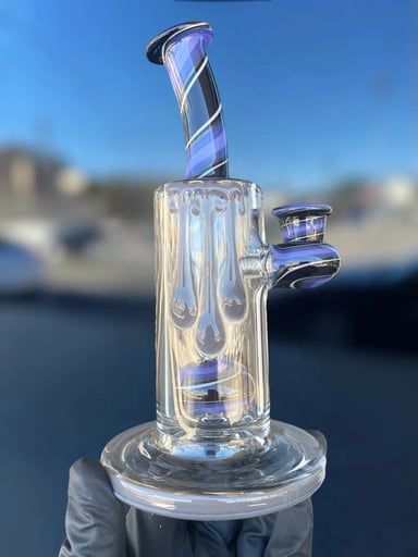 Preview pic of Wig Wag Donut Jammer by Uzzi Glass