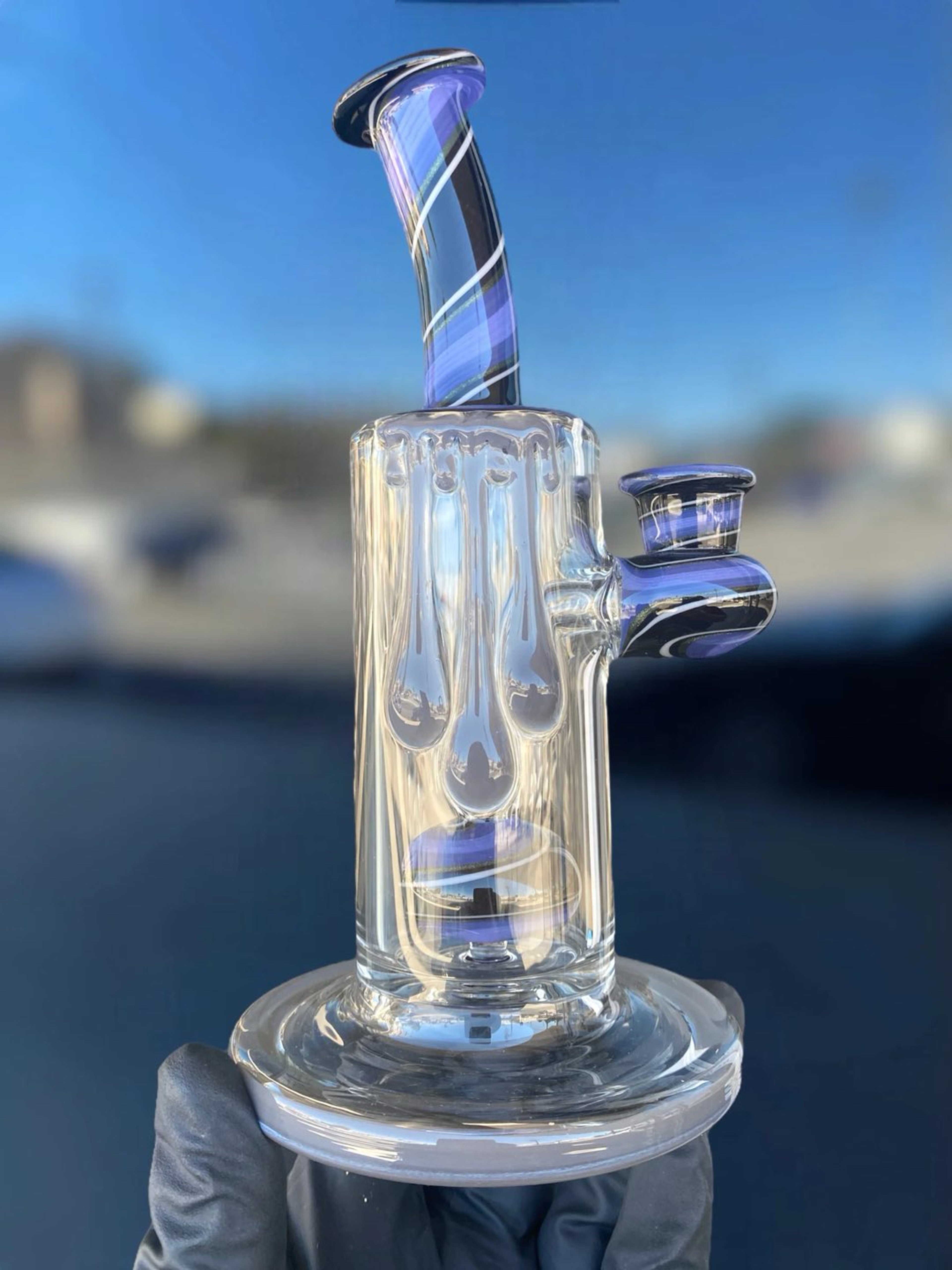Preview pic of Wig Wag Donut Jammer by Uzzi Glass