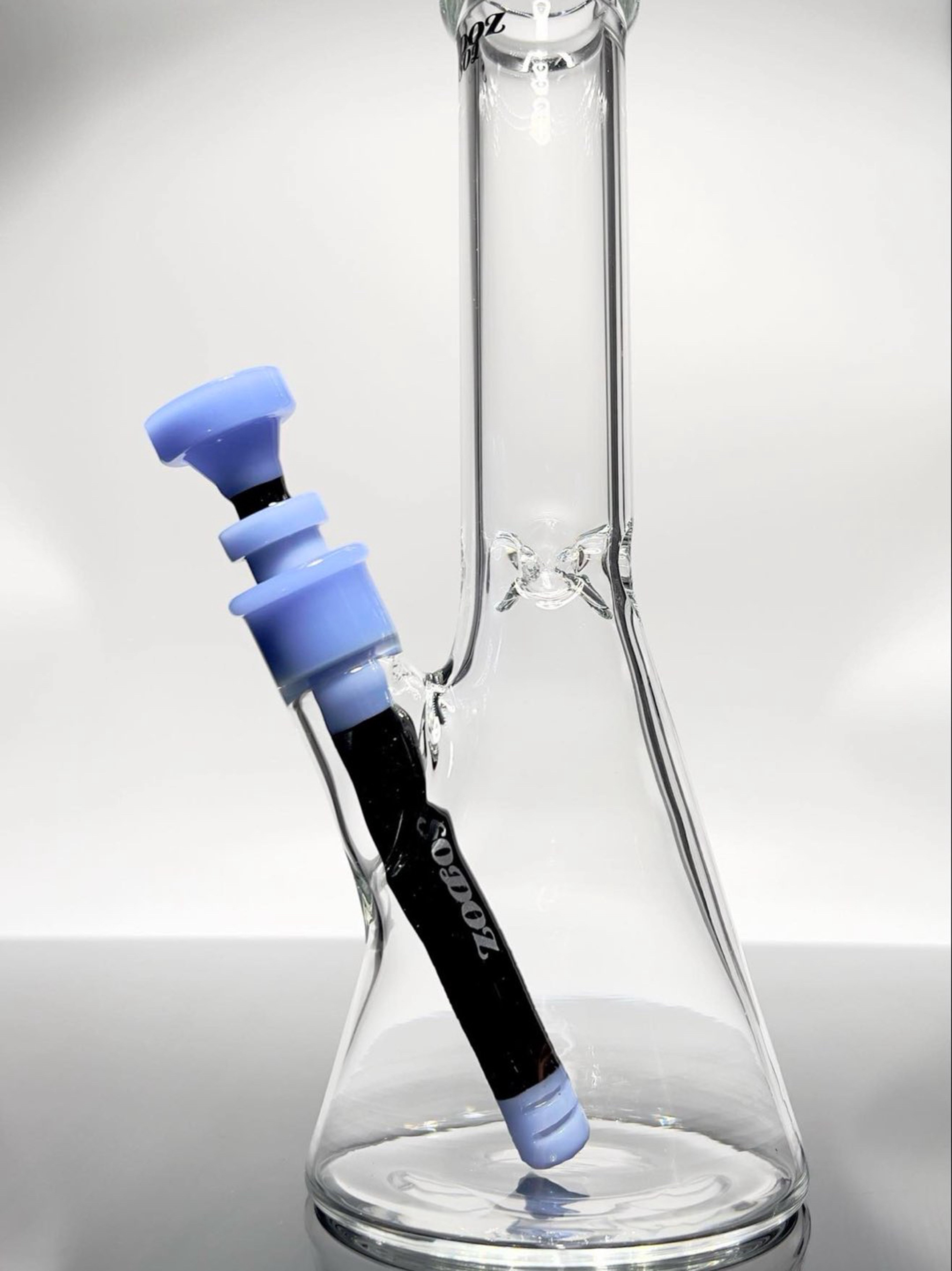Preview pic of 11” Milky blue beaker