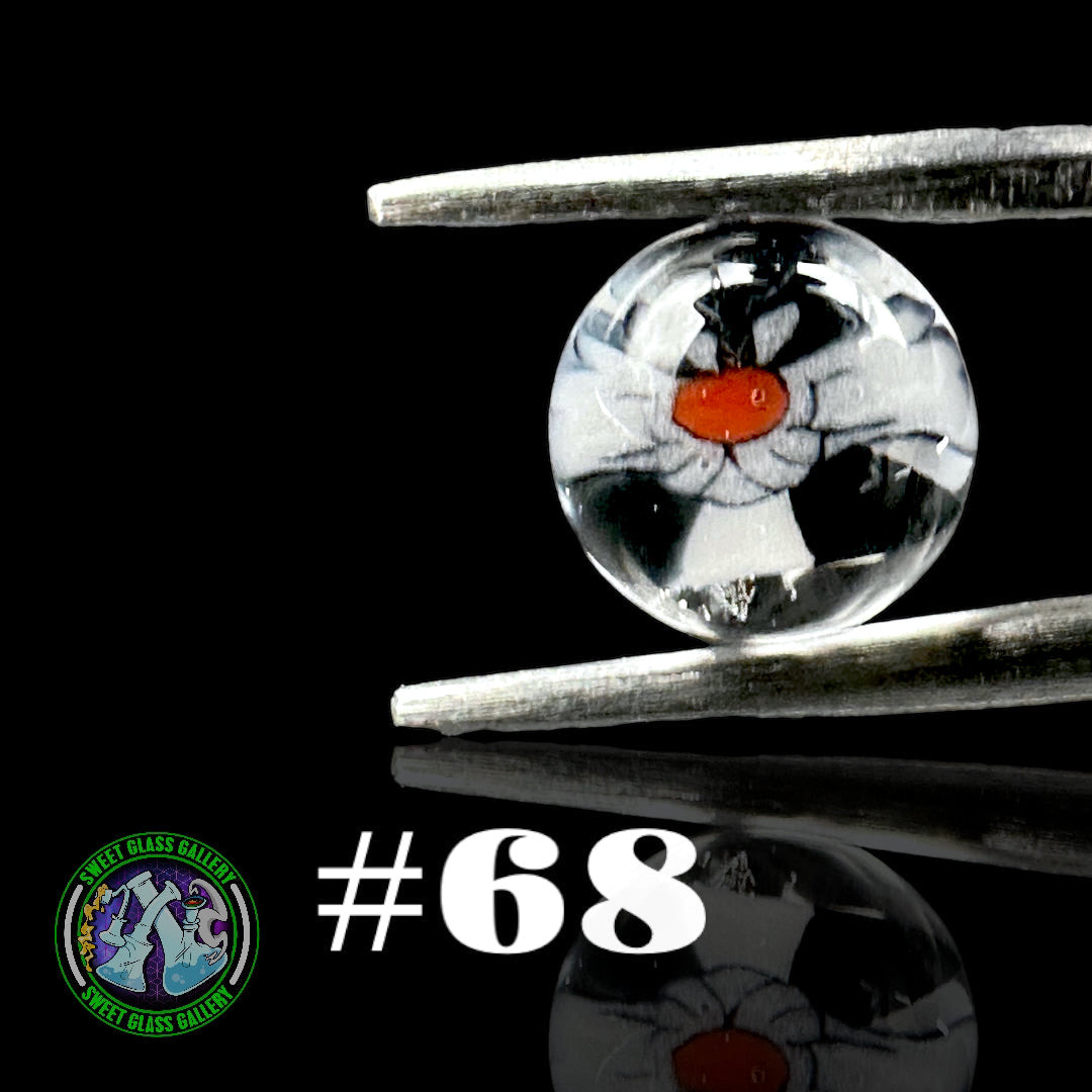 Preview pic of Steve H Glass - Terp Pearl #68 - Milli 6mm (Sylvester)