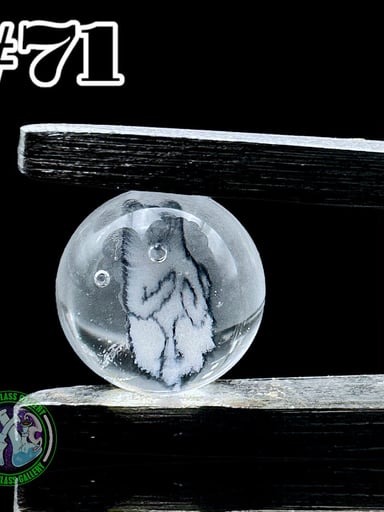 Preview pic of Steve H Glass - Terp Pearl #71 - Milli 6mm (Rip N Dip)