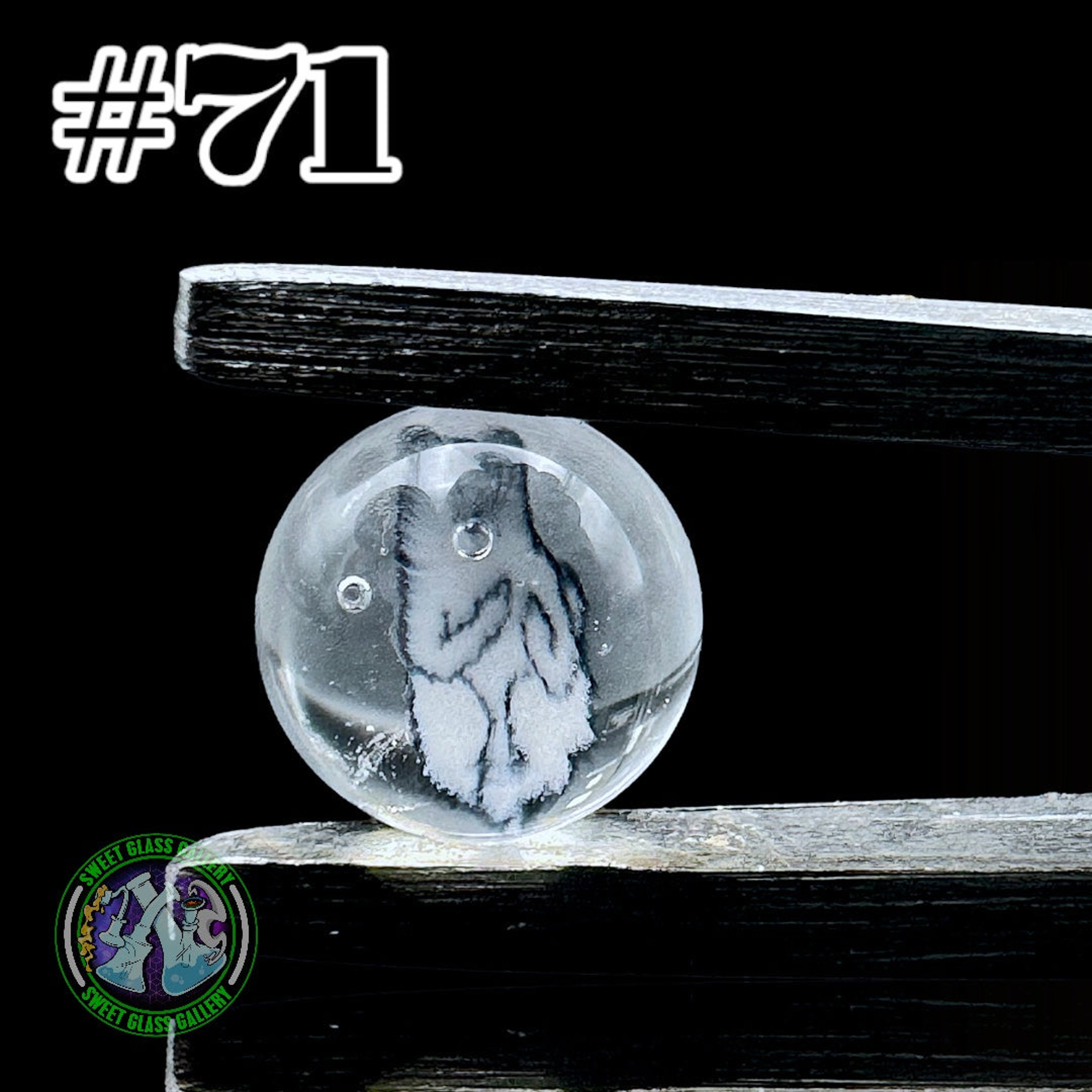 Preview pic of Steve H Glass - Terp Pearl #71 - Milli 6mm (Rip N Dip)