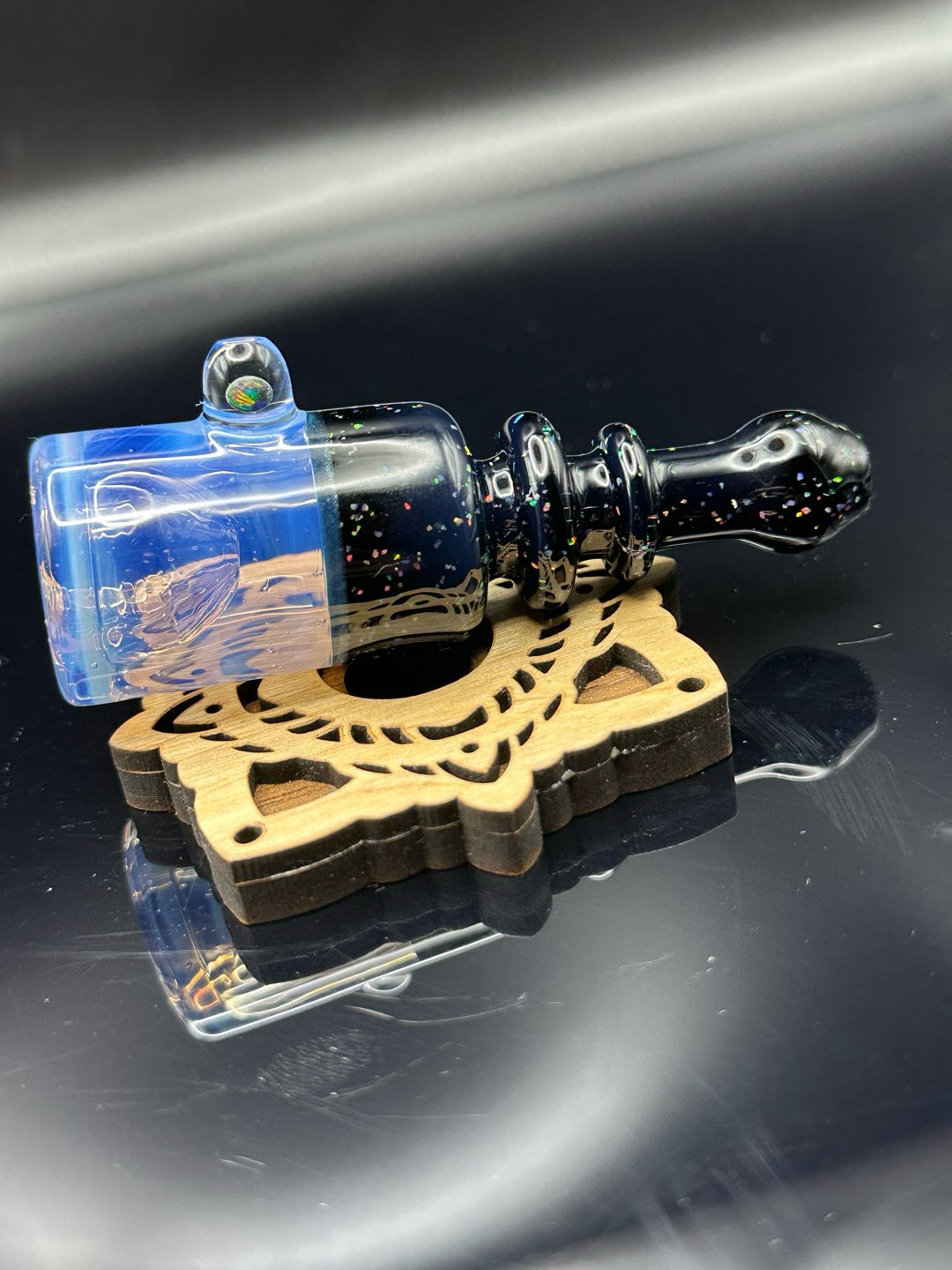 Preview pic of ID Glass Crushed Opal Chillim