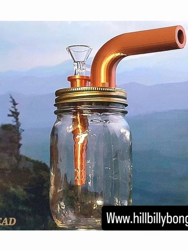 Preview pic of Hillbilly Bong Copperhead