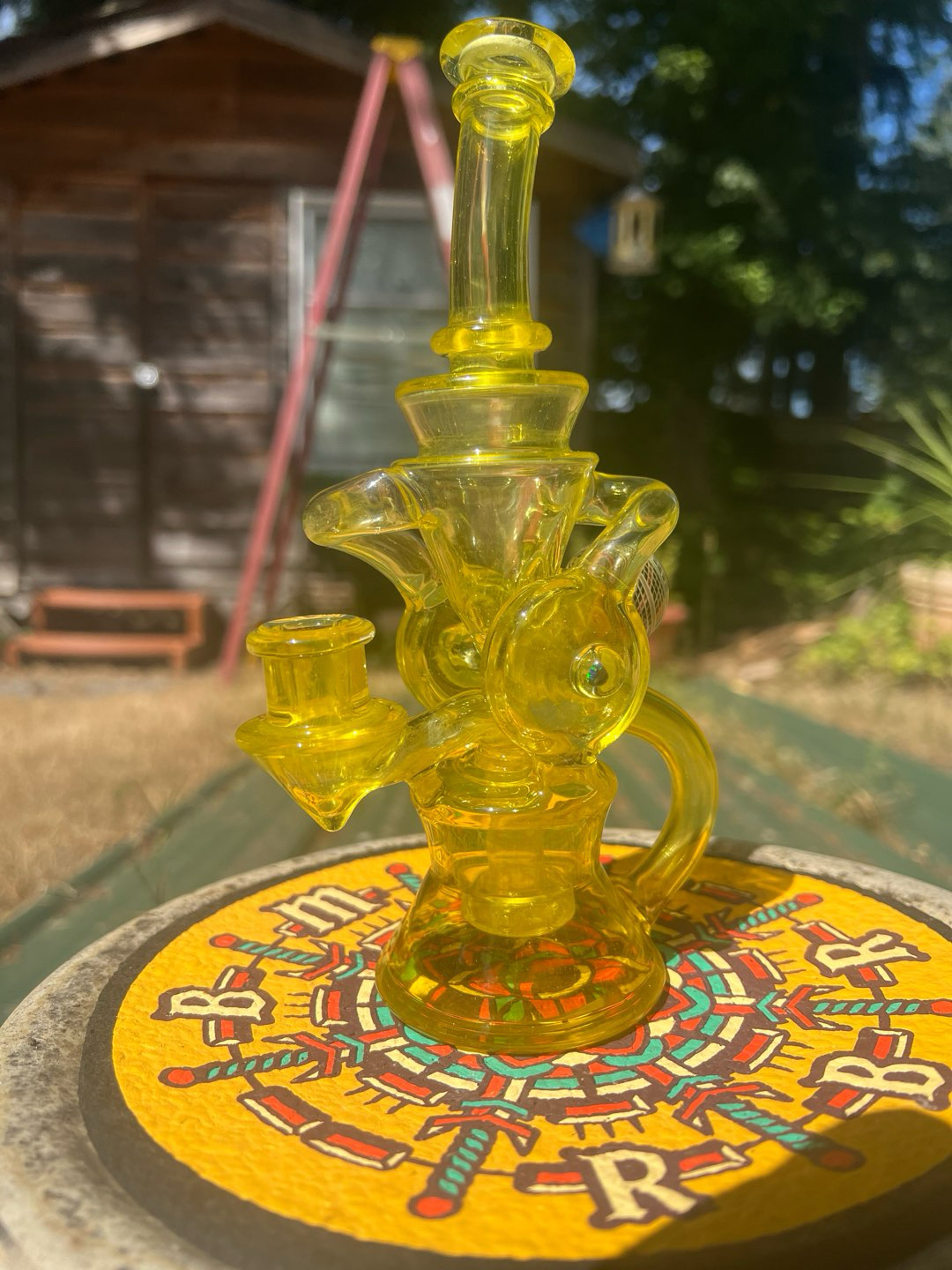 Preview pic of Cerio Glass “Double Shield” dual uptake recycler