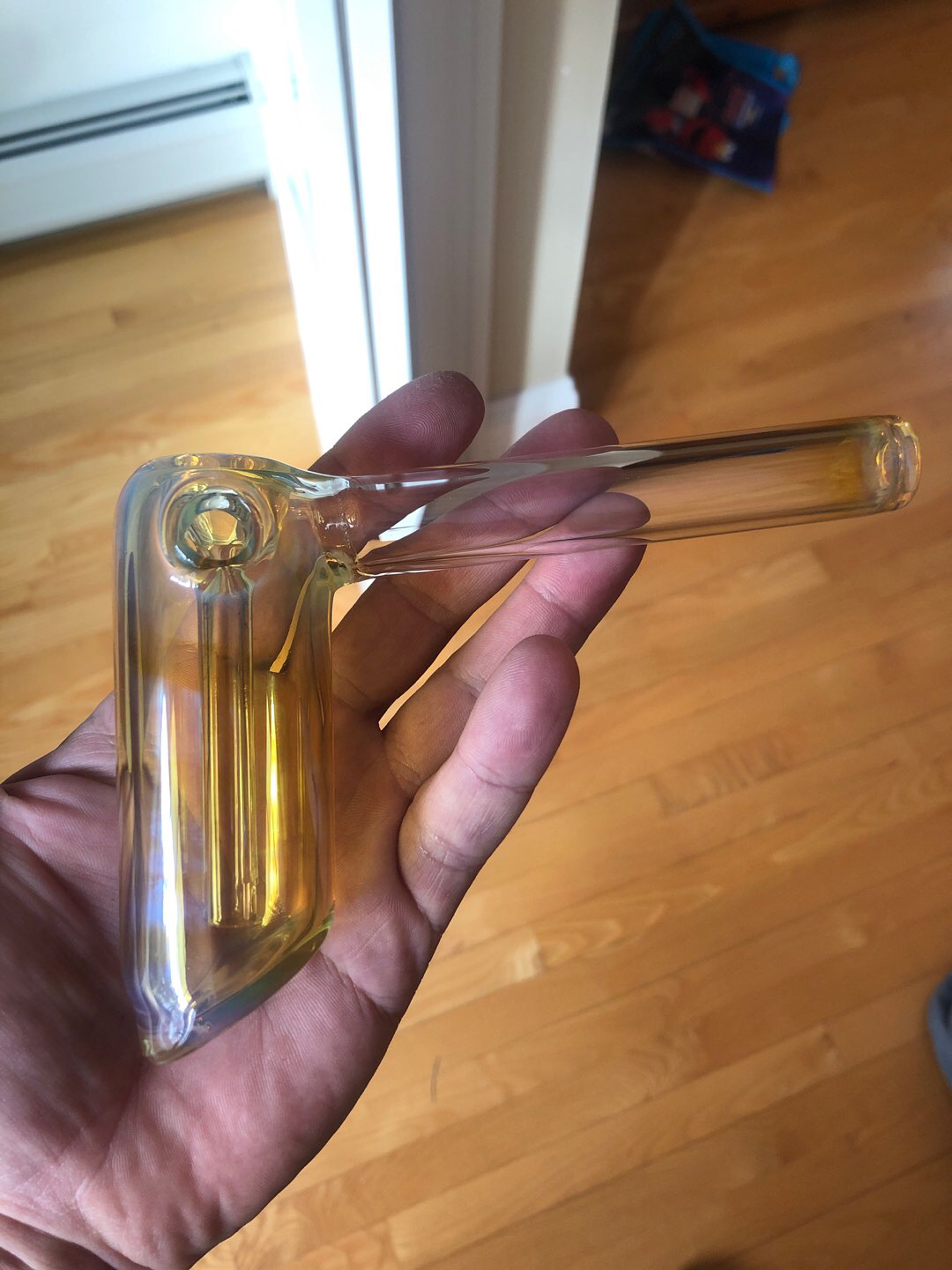 Preview pic of Silver and gold fumed bubbler