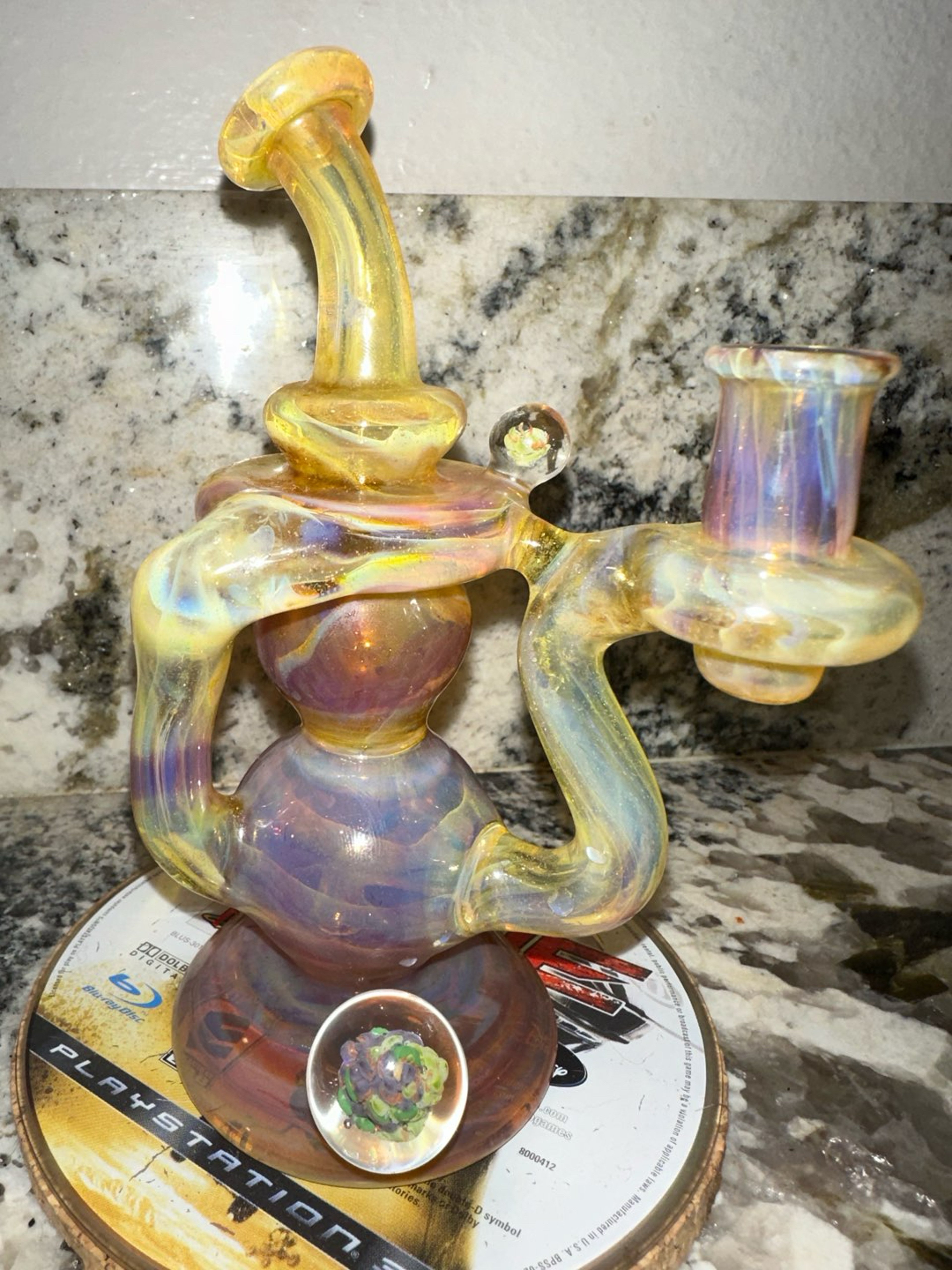 Red snapper glass Recycler image 0