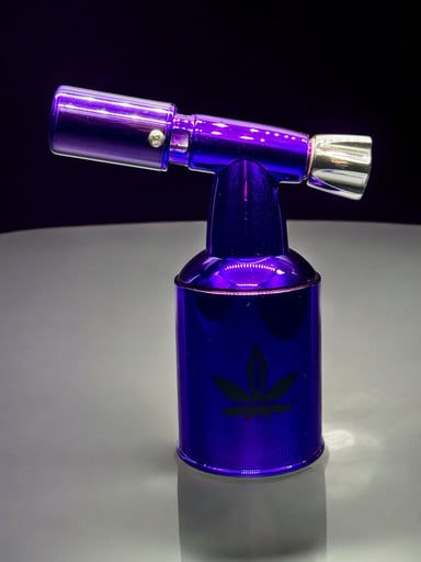 Preview pic of aLeaf Full Metal Purple Torch Lighter – 5” Single Flame Butane Torch (Butane Not Included)