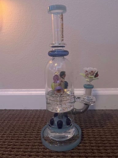 Preview pic of 12.5 in brand new LOOKAH third eye piece, comes with custom flower bowl