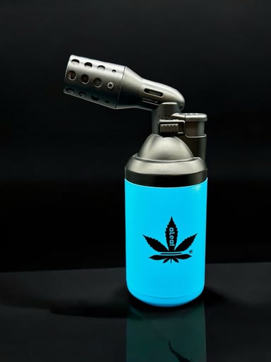 Preview pic of aLeaf Supernova Blue Torch Lighter – 5” Butane Blow Torch with Adjustable Blue Flame & Safety Lock (Butane Not Included)