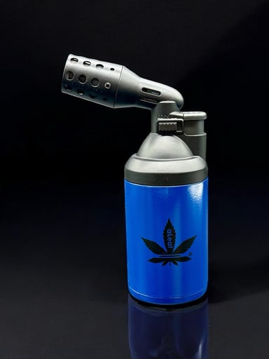 Preview pic of aLeaf® Supernova Torch Lighter – Blue – 2500°F Blue Turbo Flame