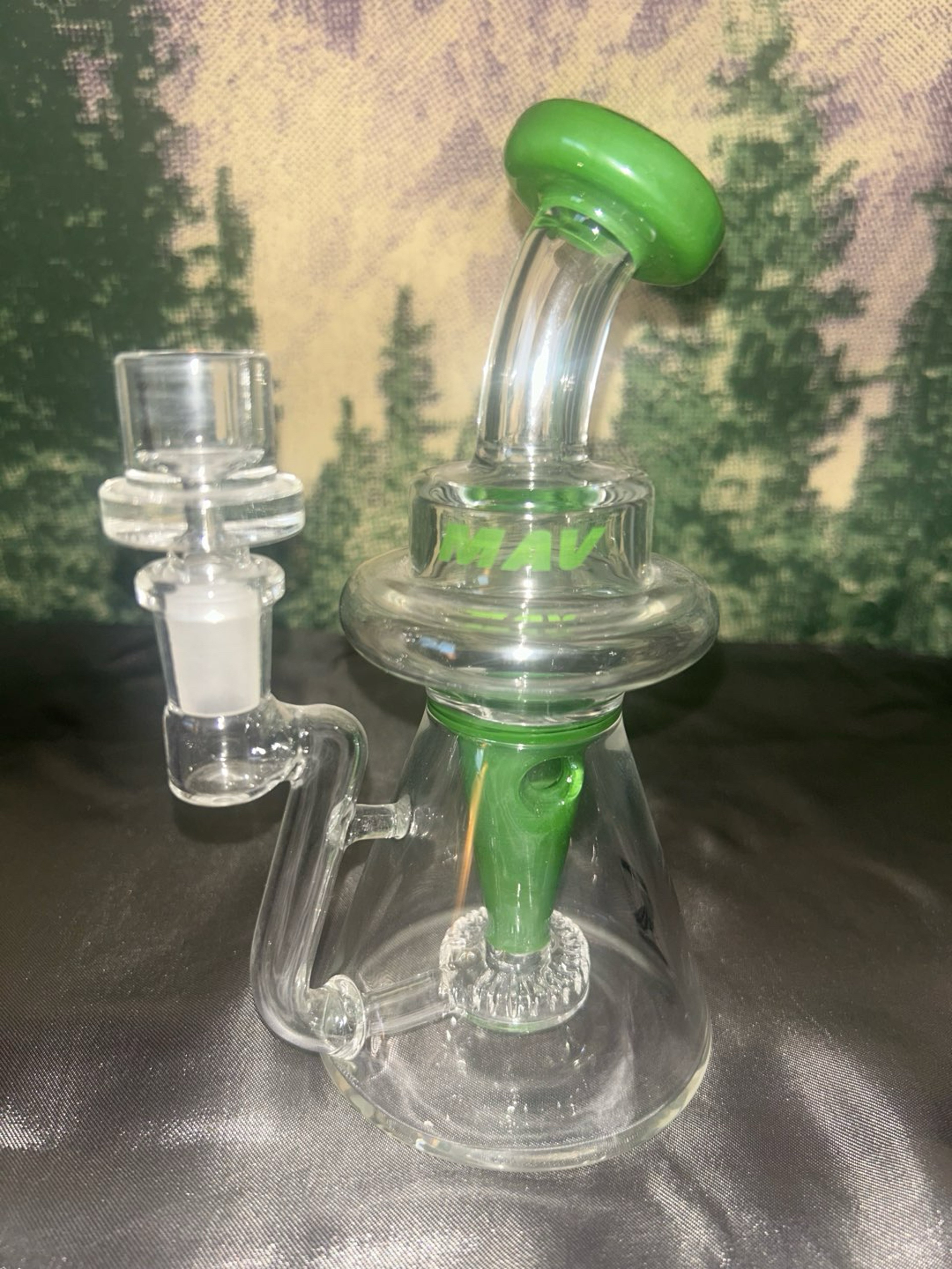 Preview pic of Mav Recycler Green Inverted Cone Percolator