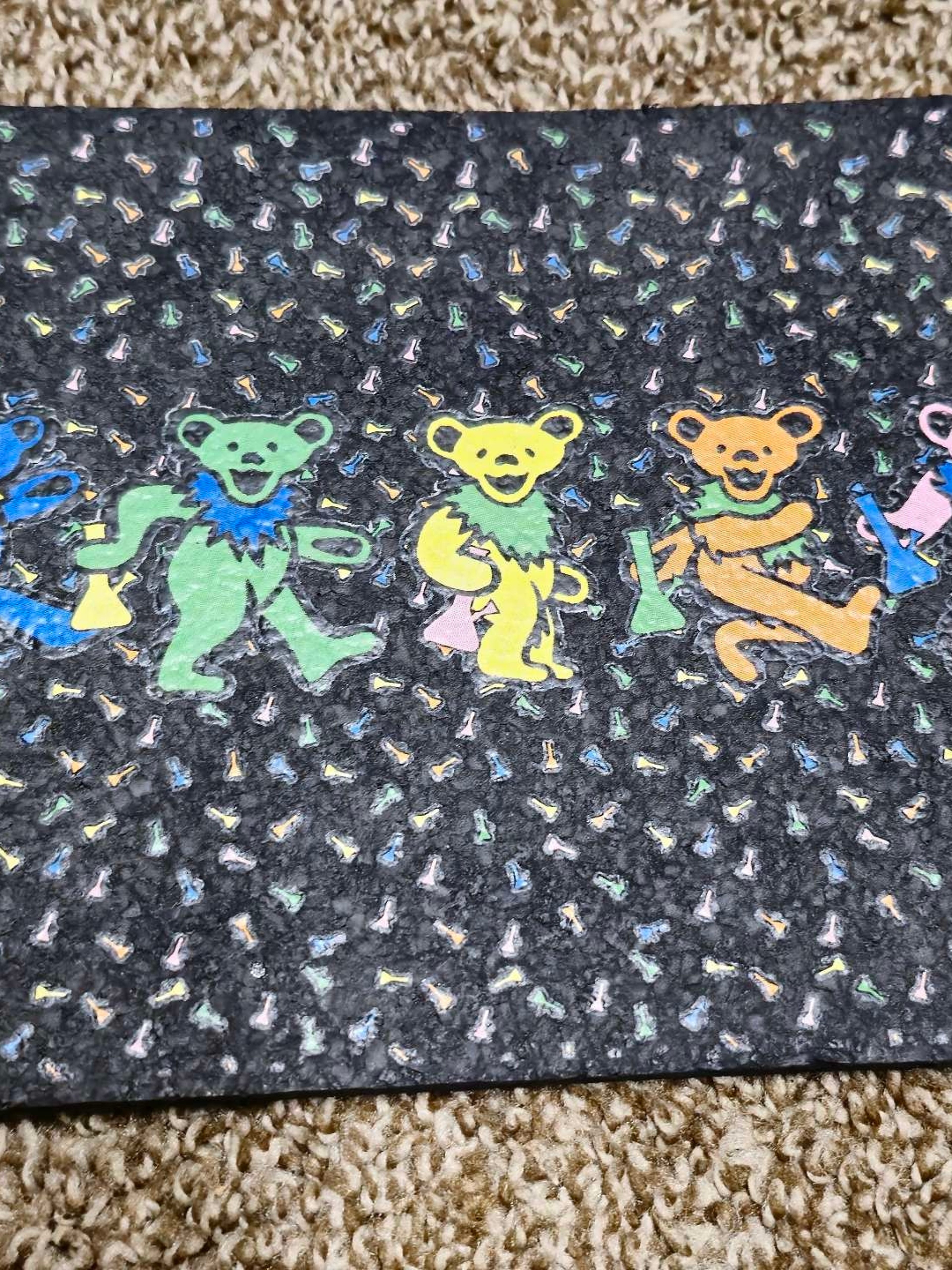 2019-2020 limited edition dancing bears mat only 100 were made this is 44/100 image 0