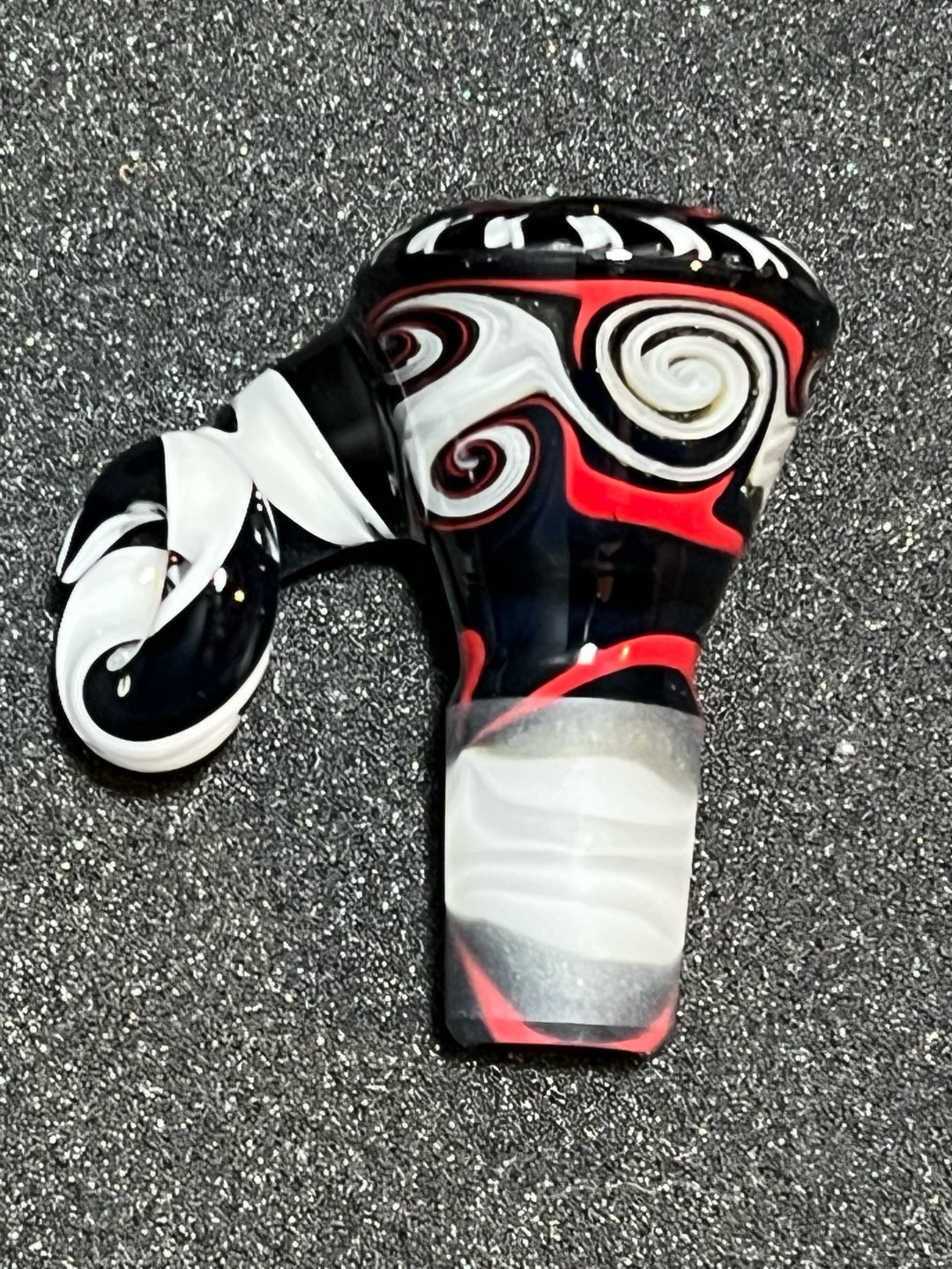 Preview pic of BlackT x Glass Munky 18mm fully worked slide