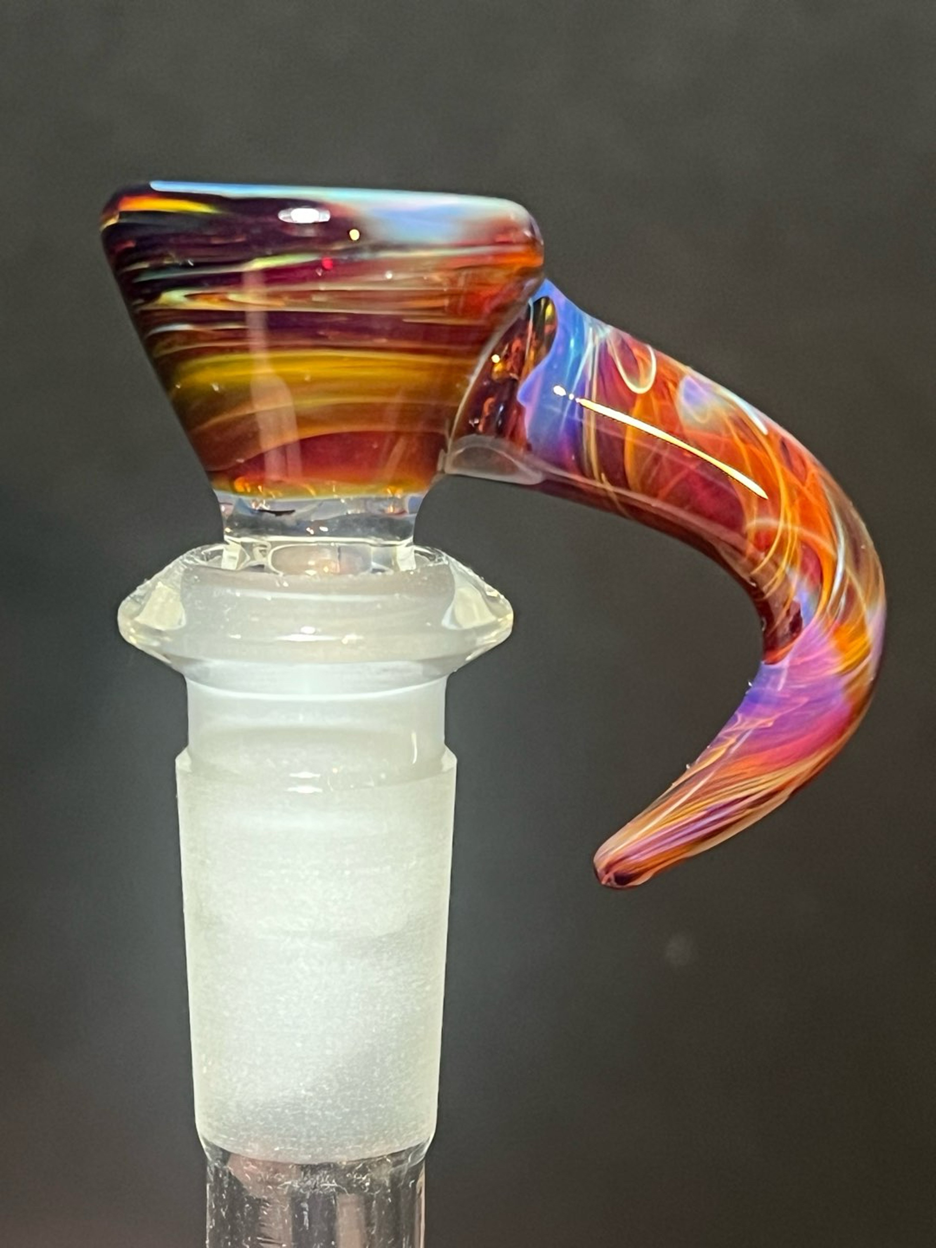 Preview pic of Mohawk Amber Purple 14mm 3 hole slide