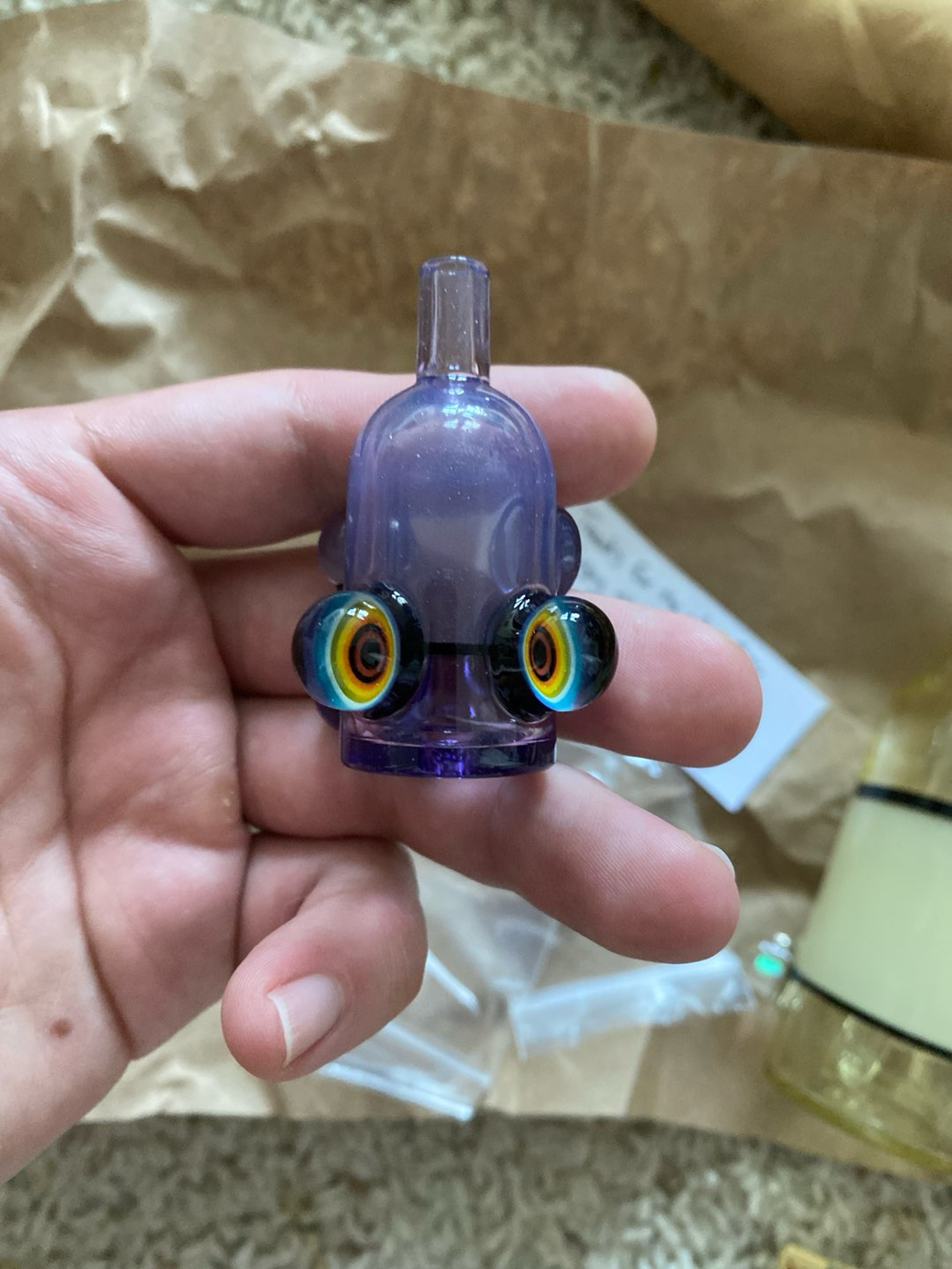 Preview pic of Bug Glass Bot Head Bubble Cap