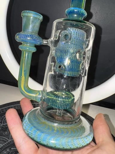 Preview pic of Fab Klein Incycler 🦚 Northern Lights Peacock 8in/14mm