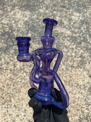 Preview pic of Spunout Glass Quad Recycler