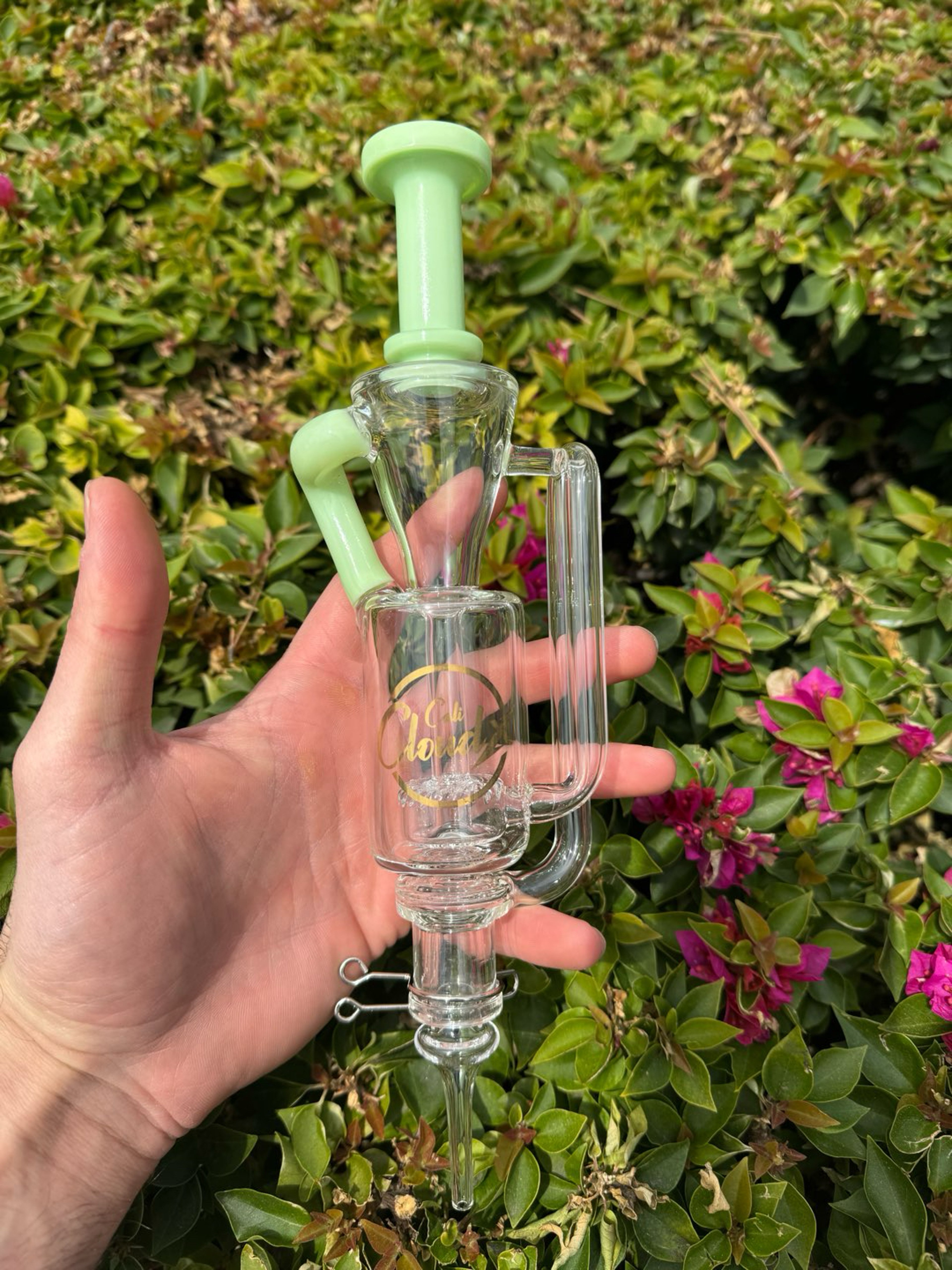 Preview pic of Cali cloudx recycler nectar collector green