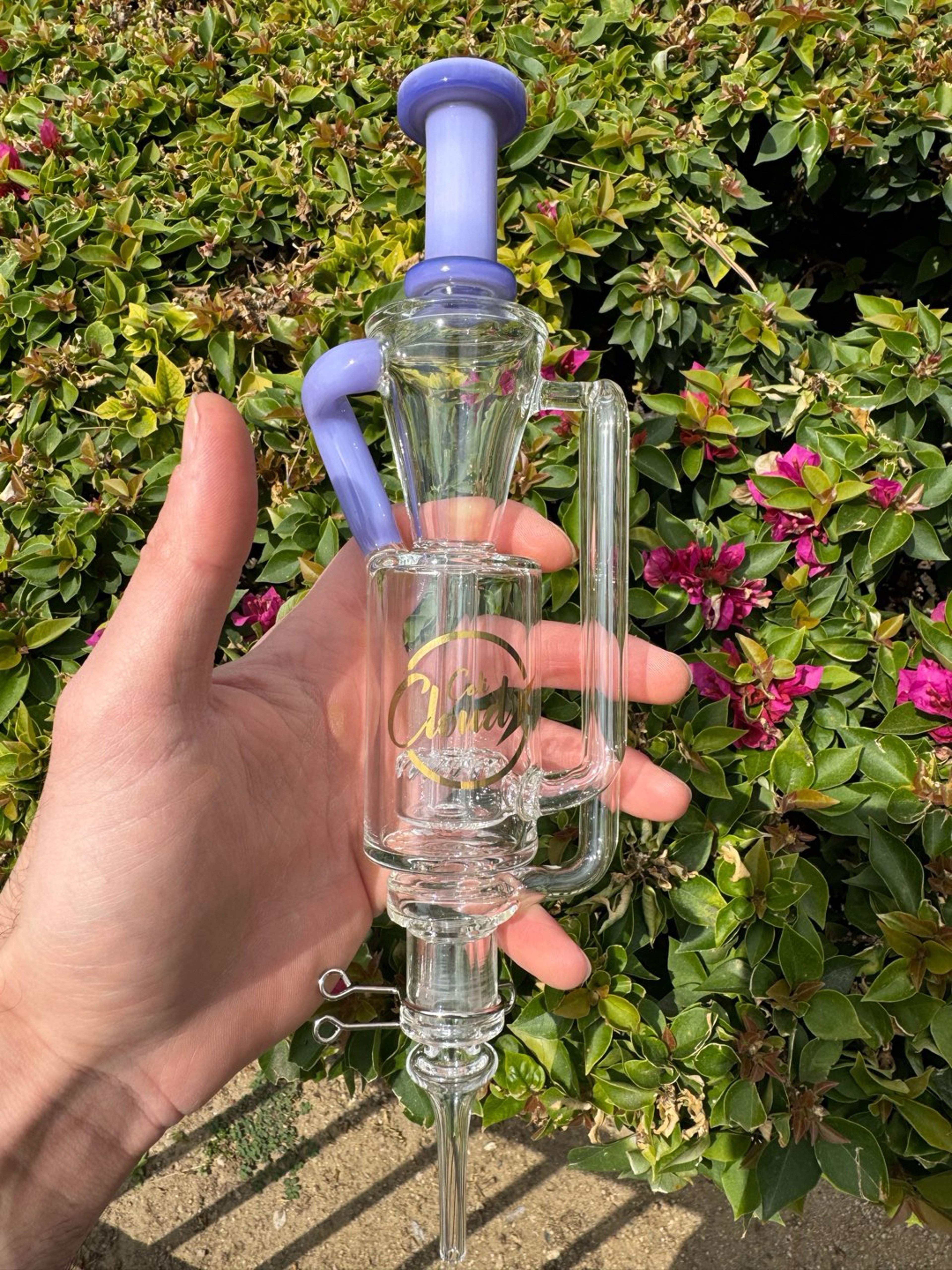 Preview pic of Cali cloudx recycler nectar collector purple