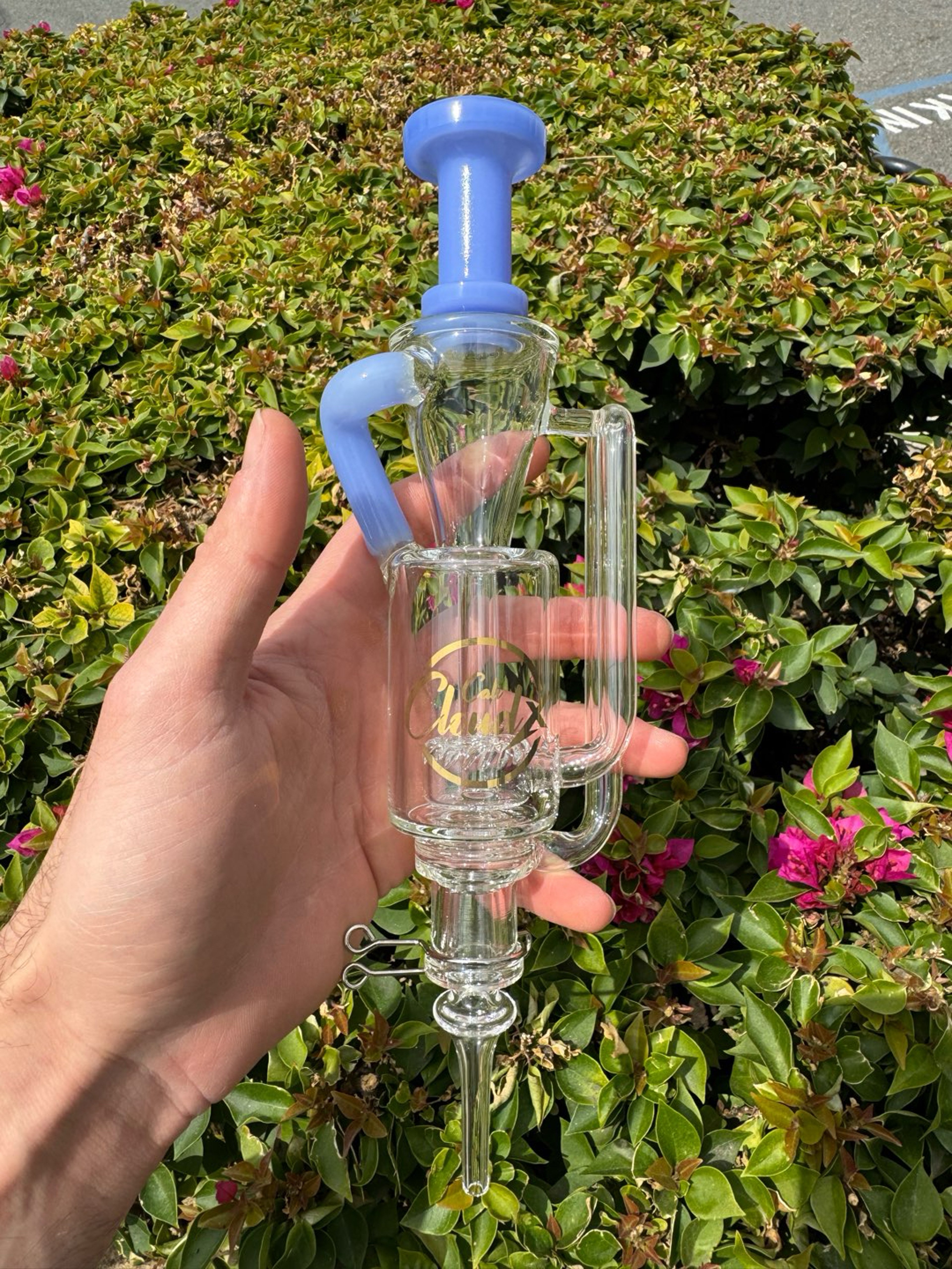 Preview pic of Cali cloudx recycler nectar collector blue