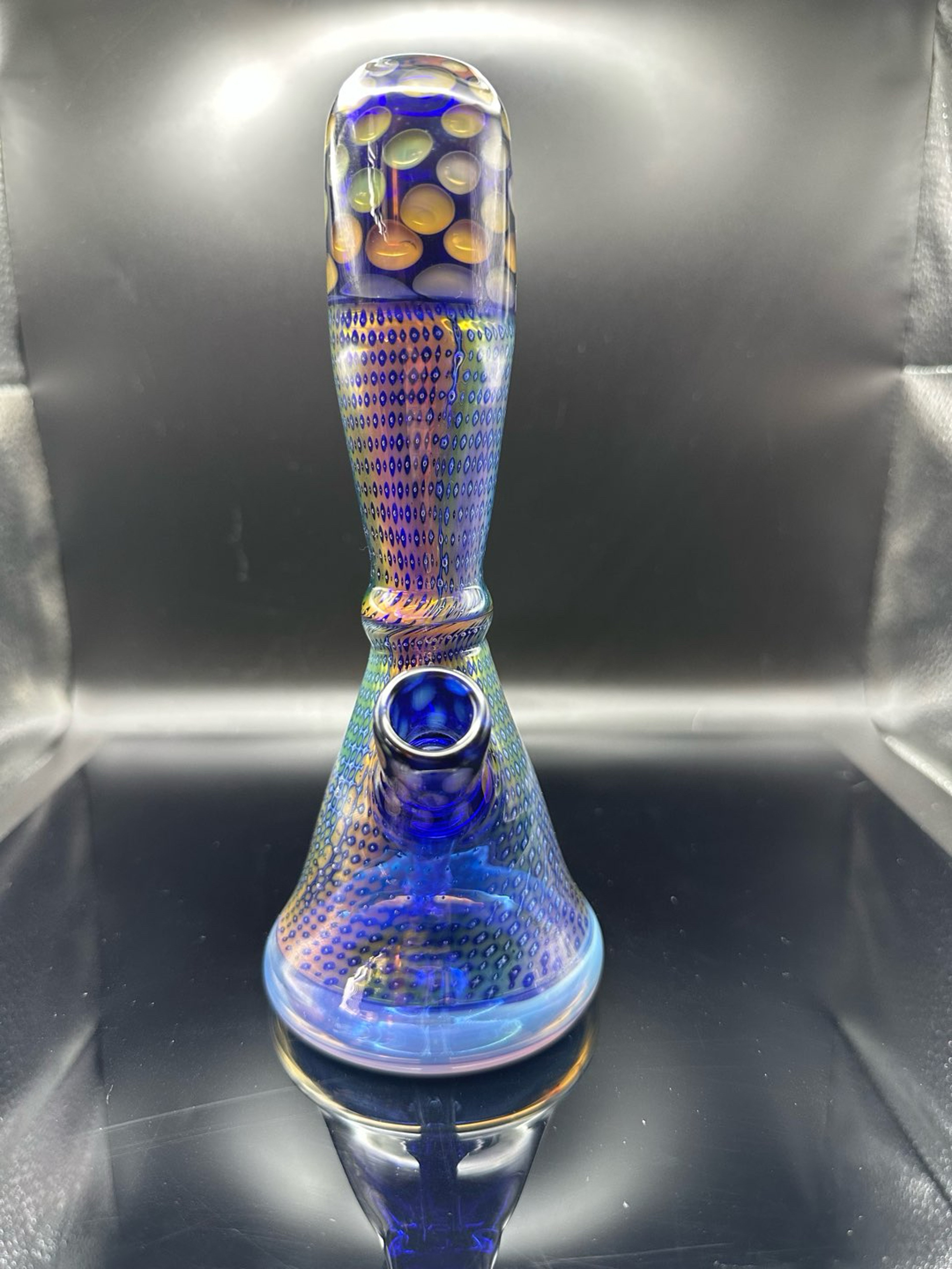 Preview pic of SandSpirit Glass (JW) Polkadot Snakeskin Tube