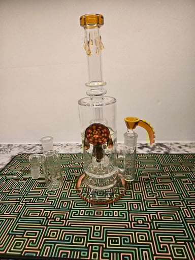 Preview pic of Honey comb dual slit disk perks 18mm slide