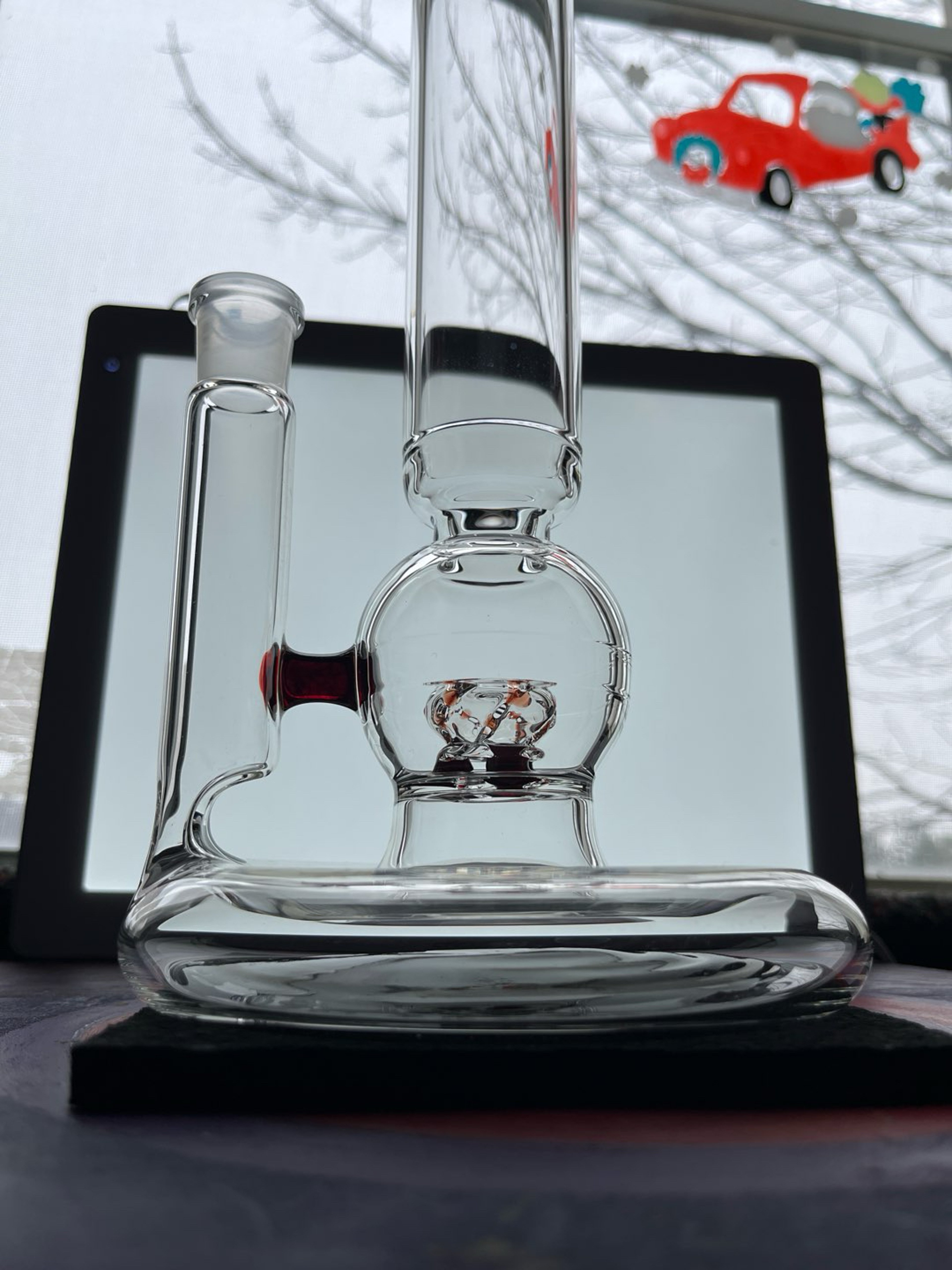 Preview pic of Captain Hook Glass Art Hollow Foot