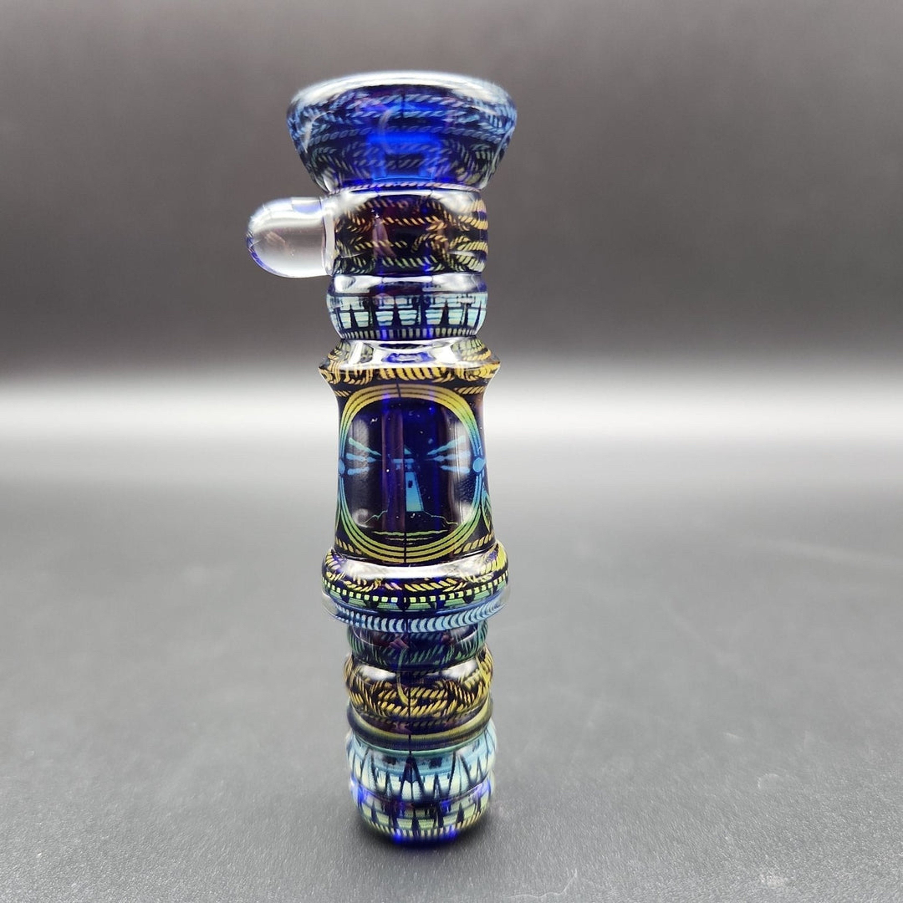 Preview pic of MOTHERSHIP GLASS "THE BEACON” SLIDE 14MM - BLUE