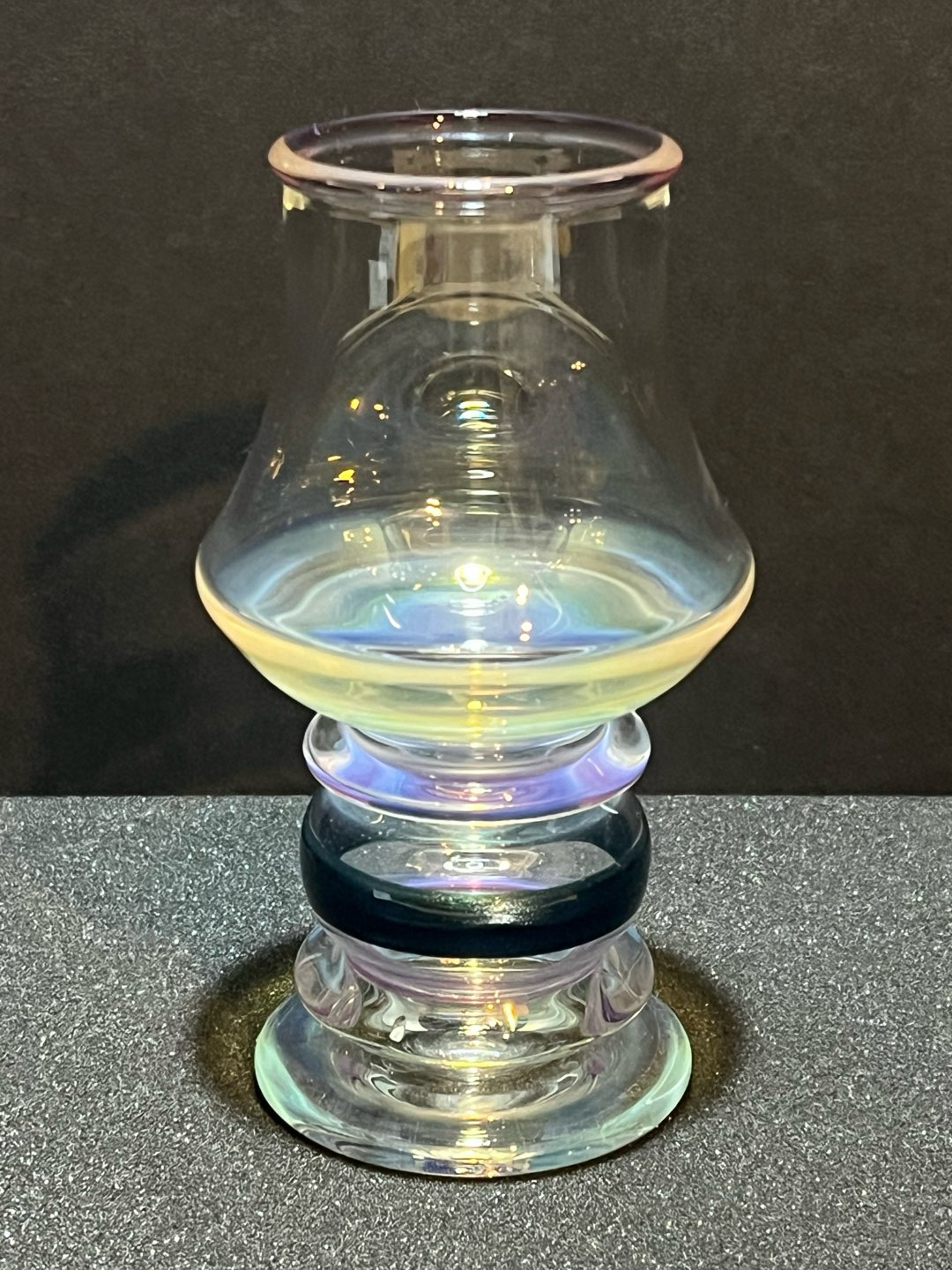 Bradfords Glass cup fumed 17oz image 0
