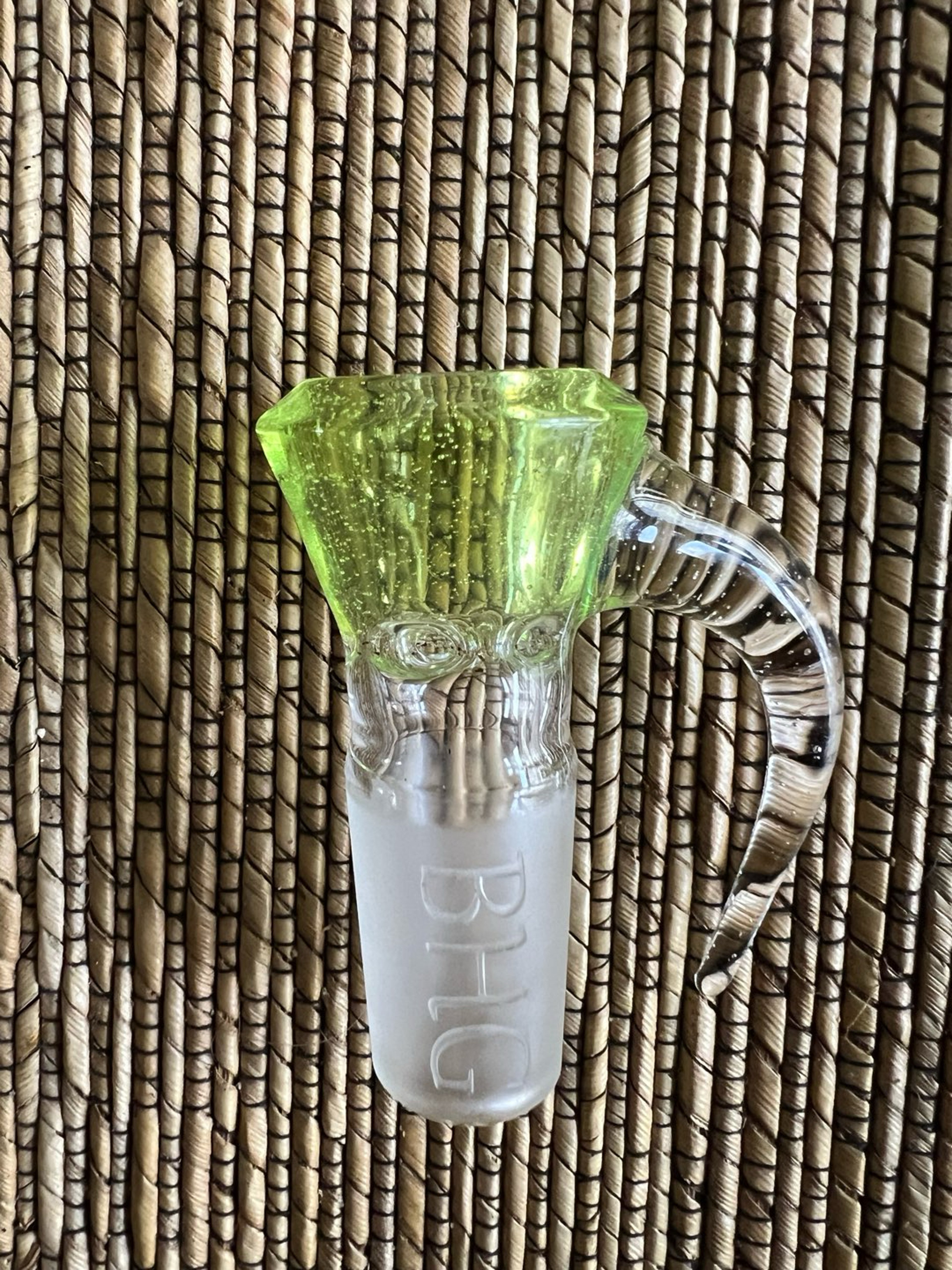 Preview pic of BackHomeGlass 18mm slide - Green Slyme