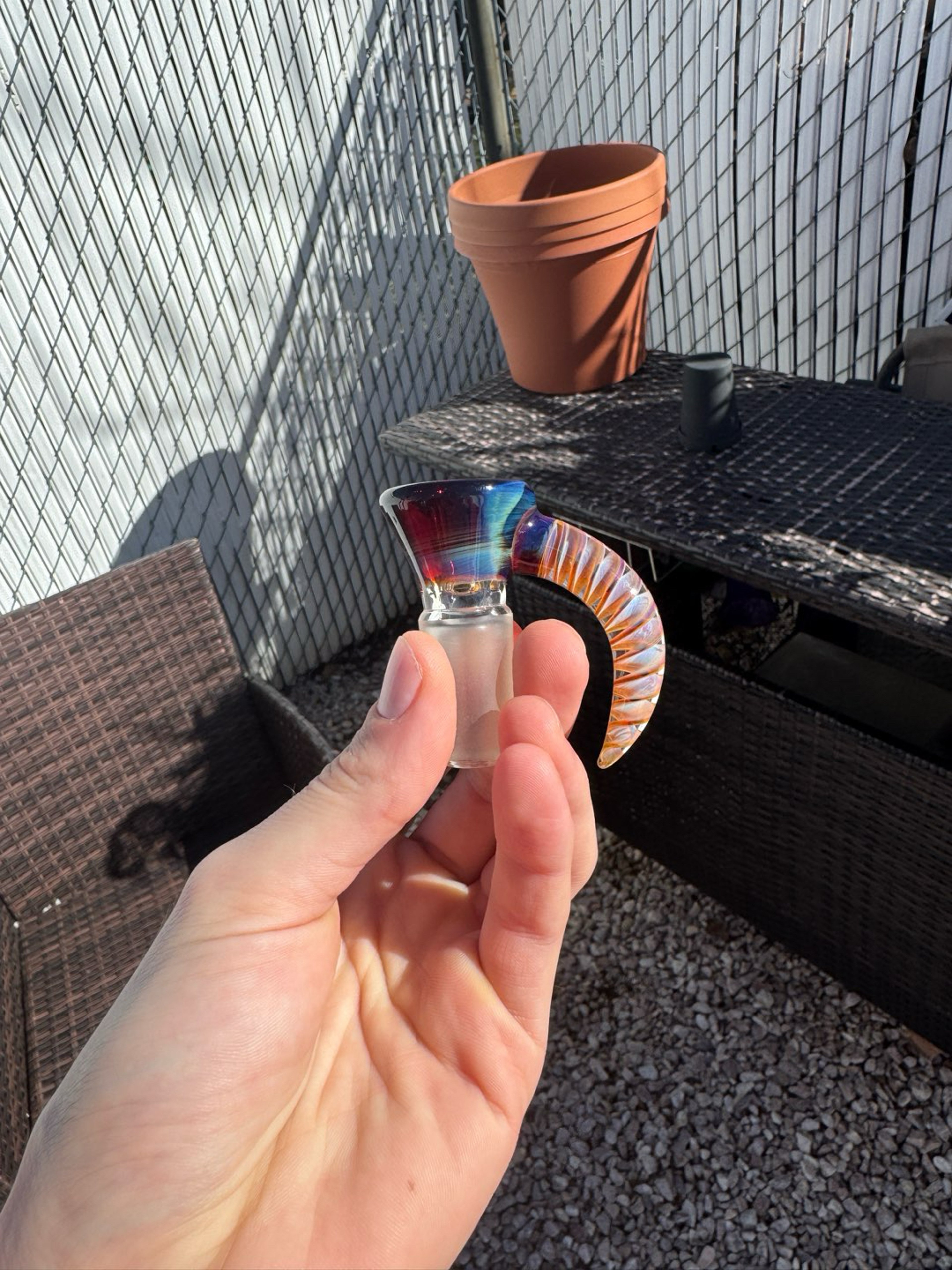 Preview pic of Sovereignty FA Amber Purple Spiral Slide