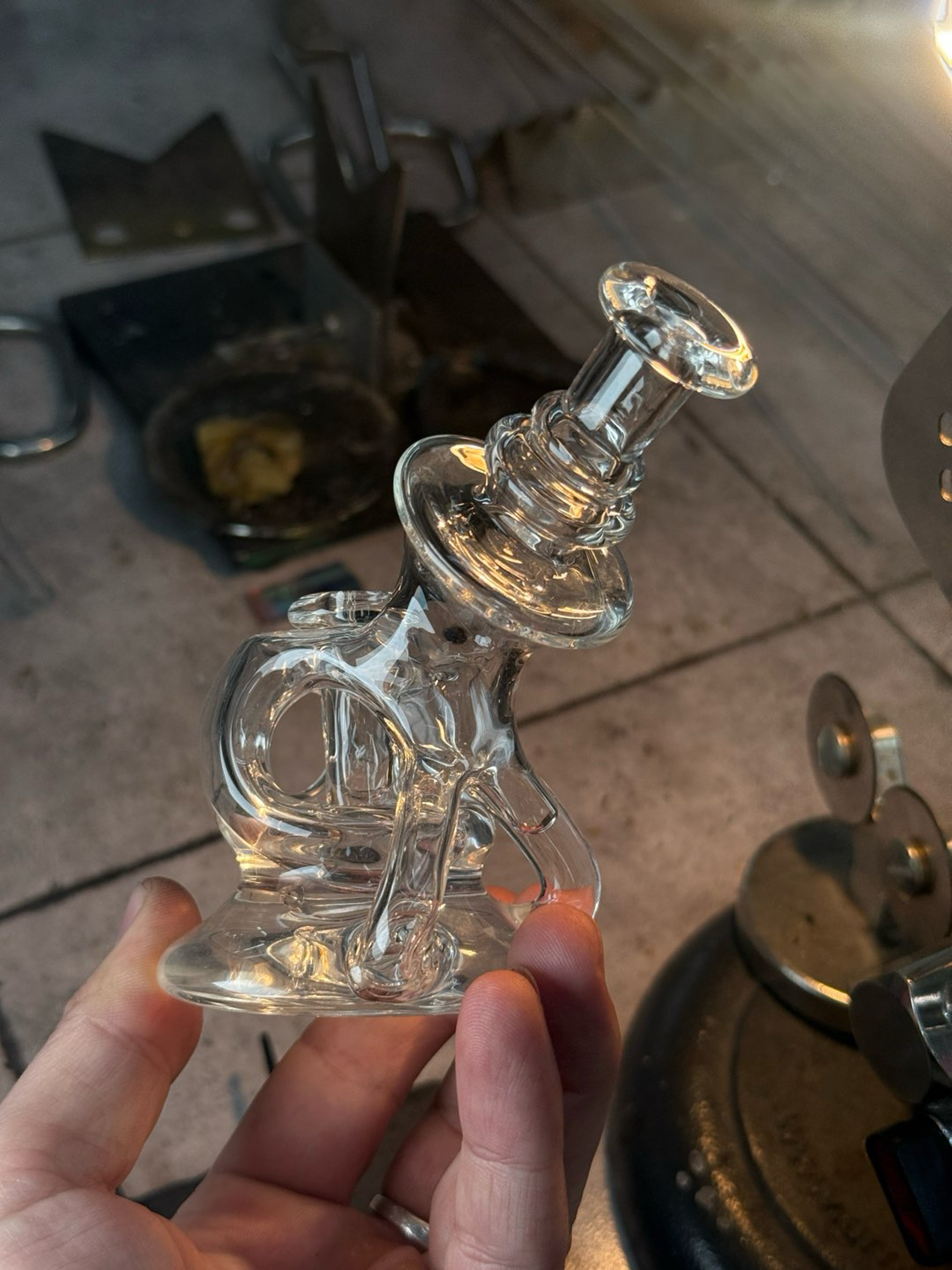 Preview pic of 23 glass double drain T.s.c #1