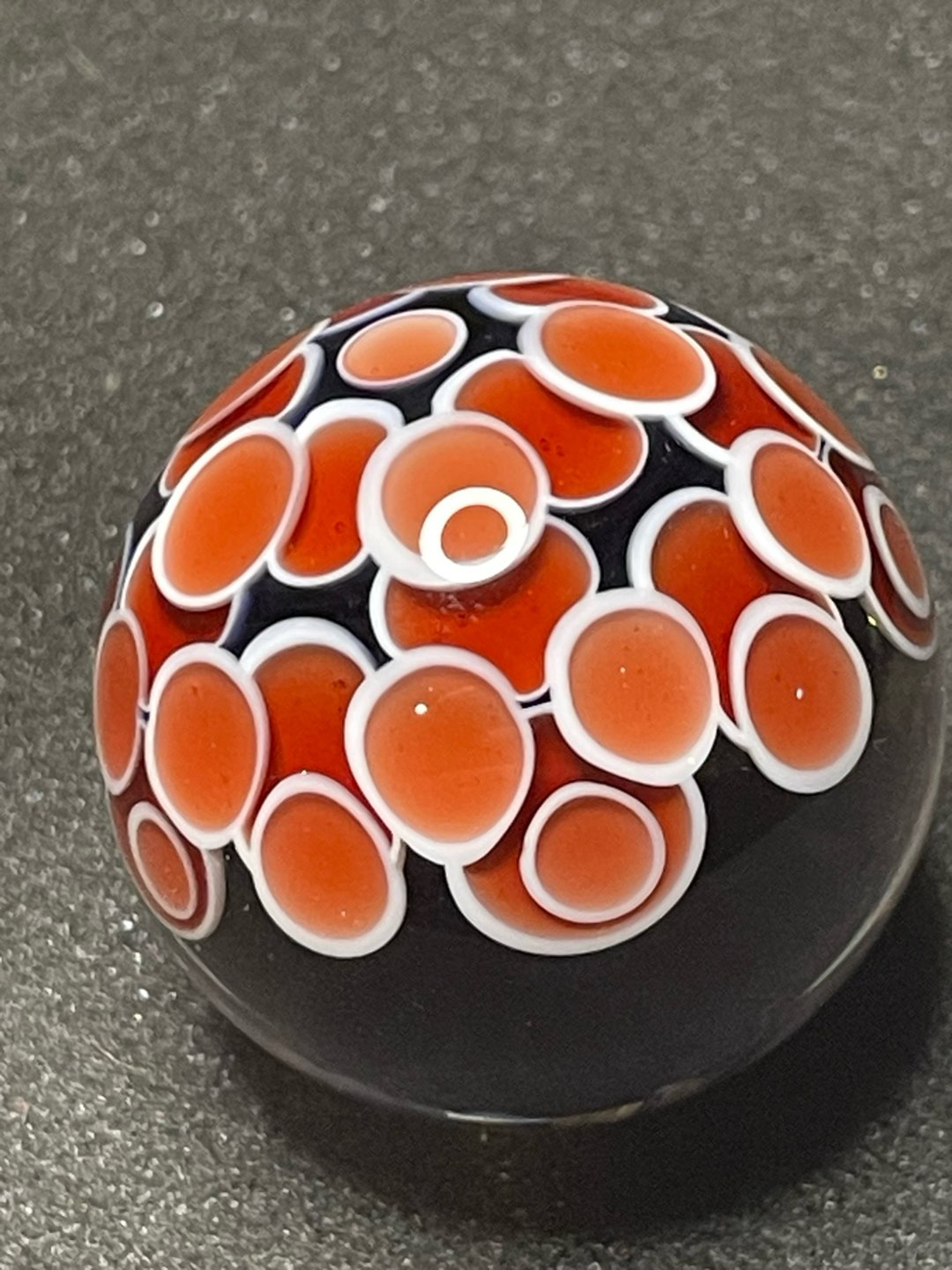 Preview pic of 1.43” dot stack dichroic marble