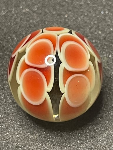 Preview pic of 0.99” dot stack marble