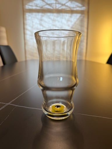 Preview pic of Glass By Blake Sunflower Implosion Glass