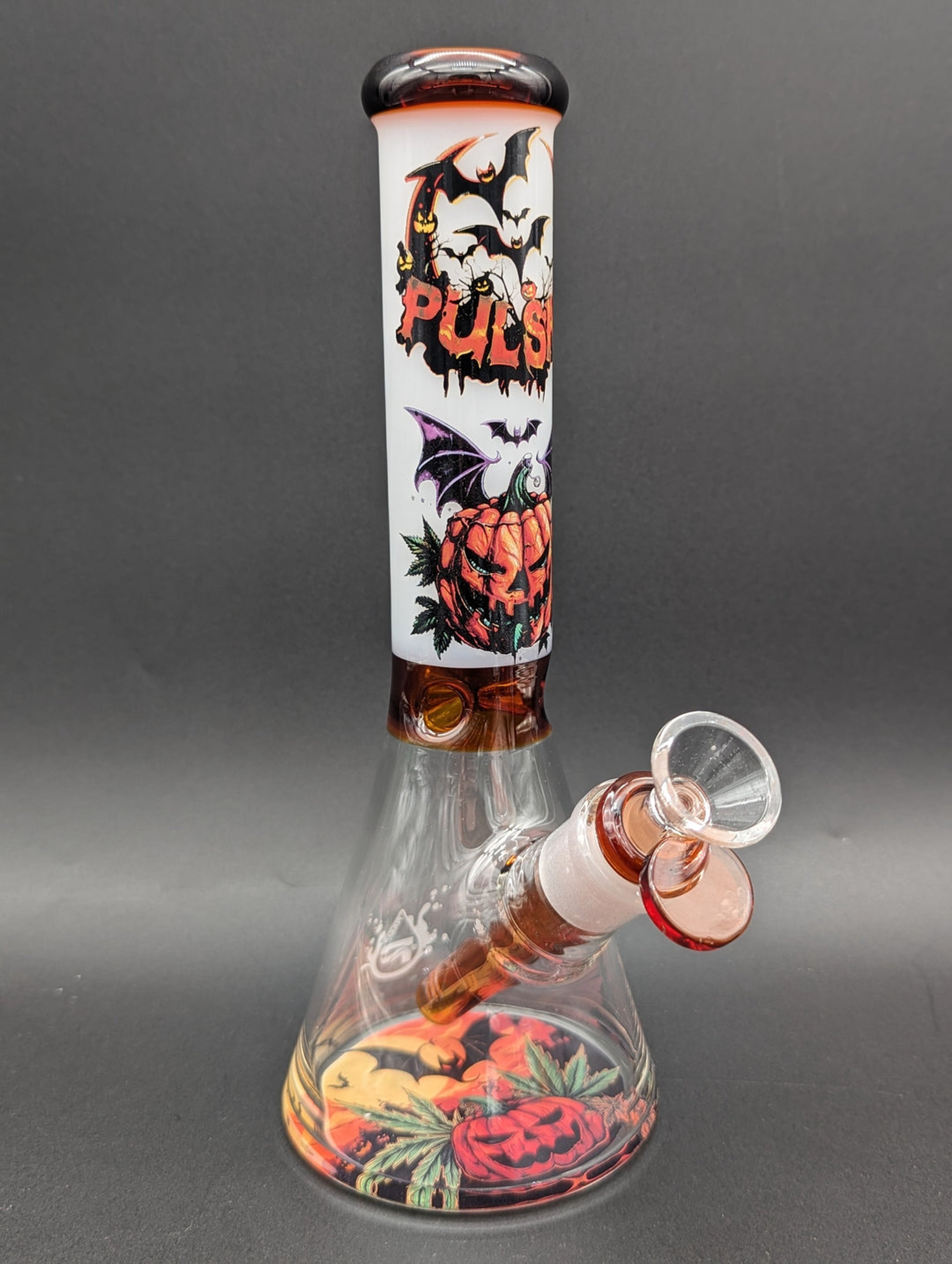 Preview pic of PULSAR HALLOWEEN SCENE GLASS BEAKER