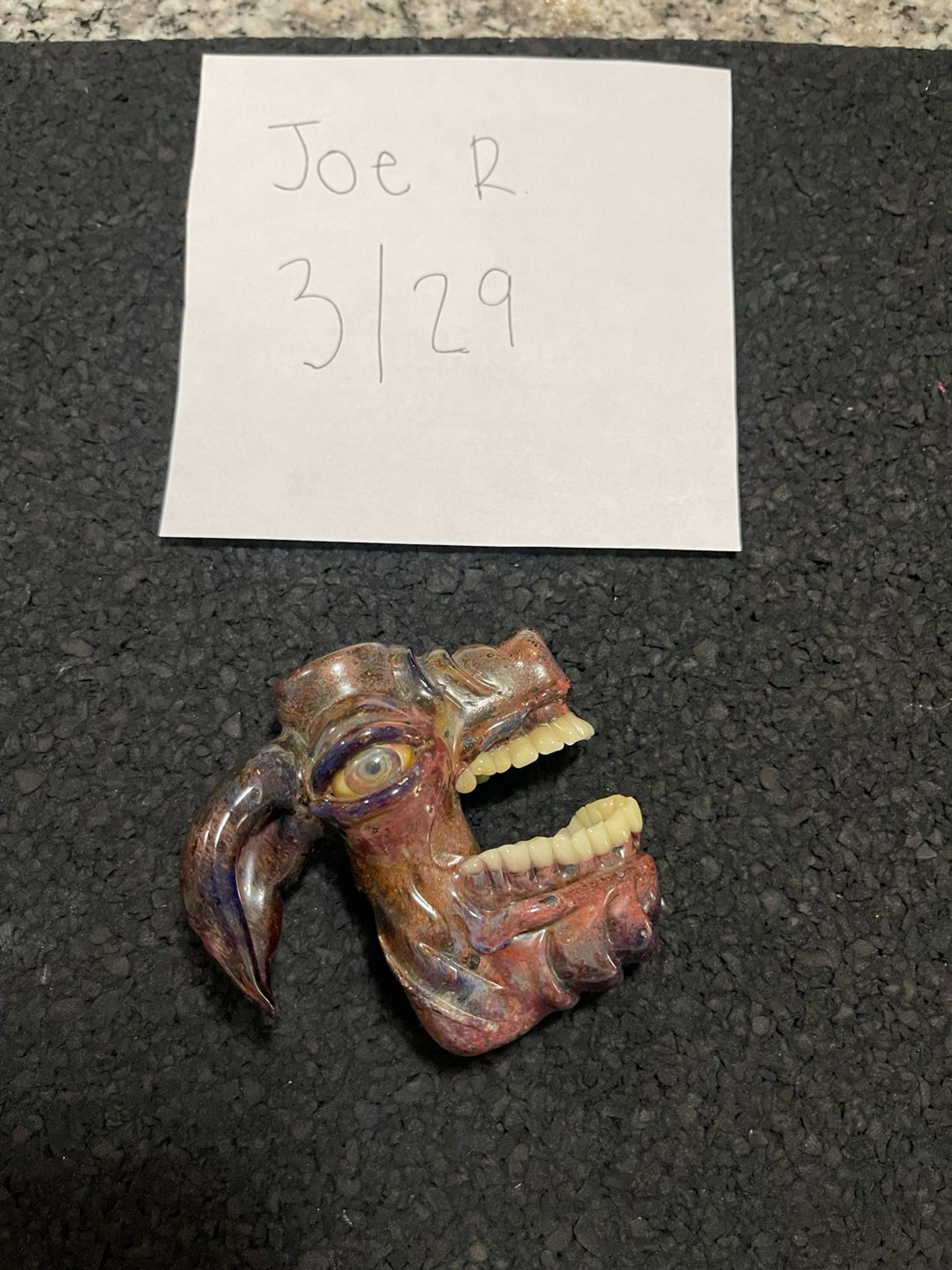 Preview pic of OG salt 3 hole Pig Chillum